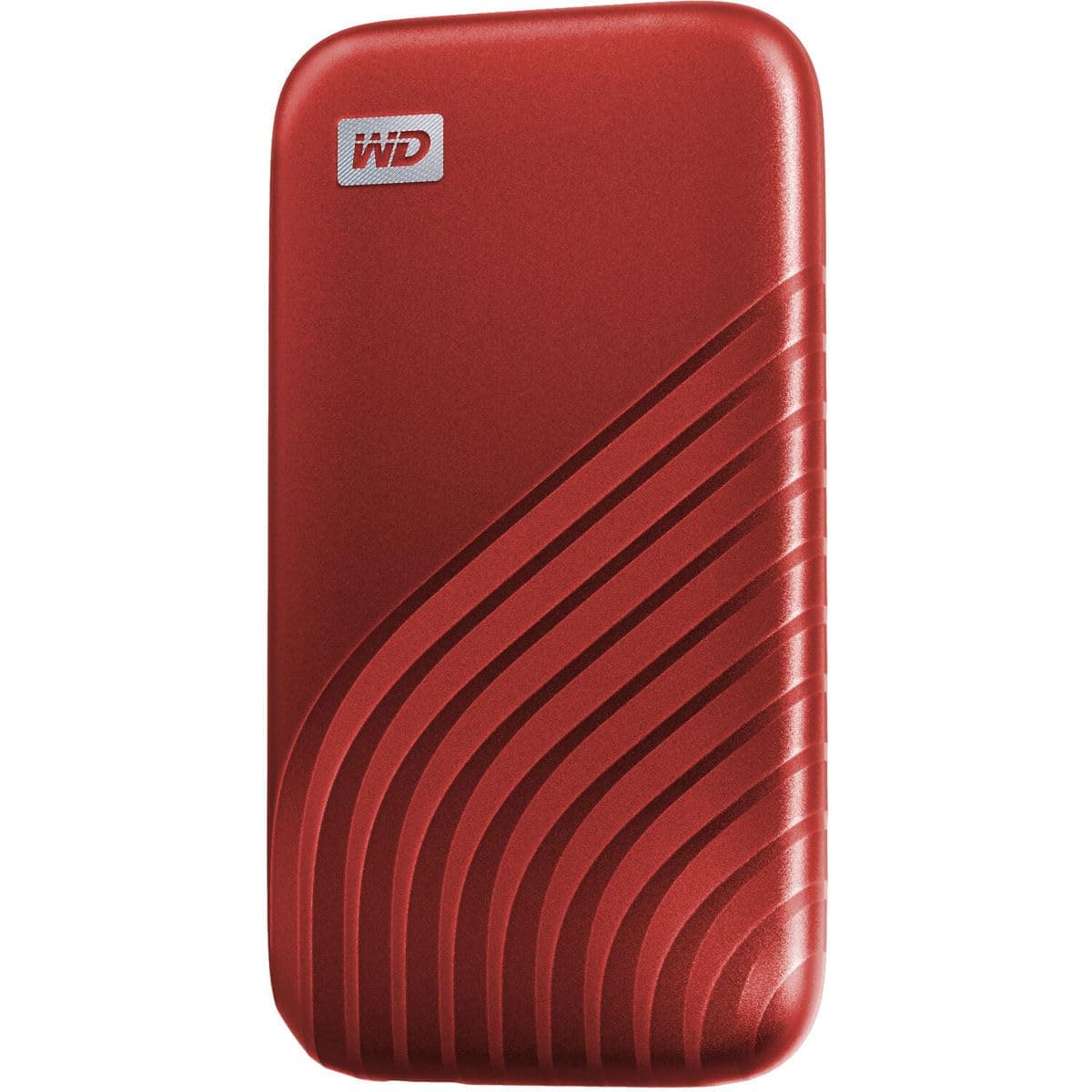 WD My Passport SSD 2 TB mobiler SSD Speicher (NVMe-Technologie, USB-C und USB 3.2 Gen-2 kompatibel, Lesen 1050 MB/s, Schreiben 1000 MB/s) Rot 1000MB/s 2 TB Rot SSD Bild 7