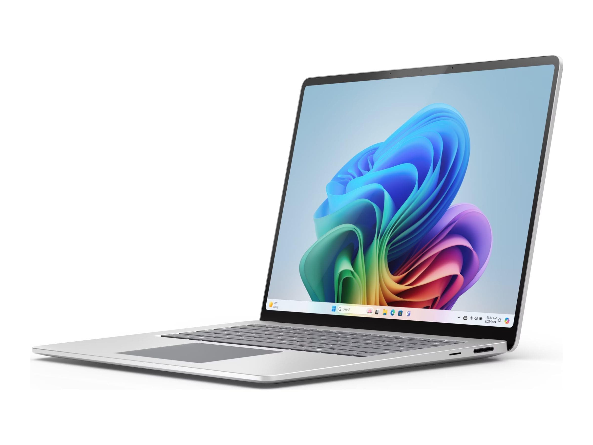 Microsoft Surface Laptop 7 Copilot+ PC Platinum 15" Touch Snapdragon® X Elite 16GB 512GB W11P