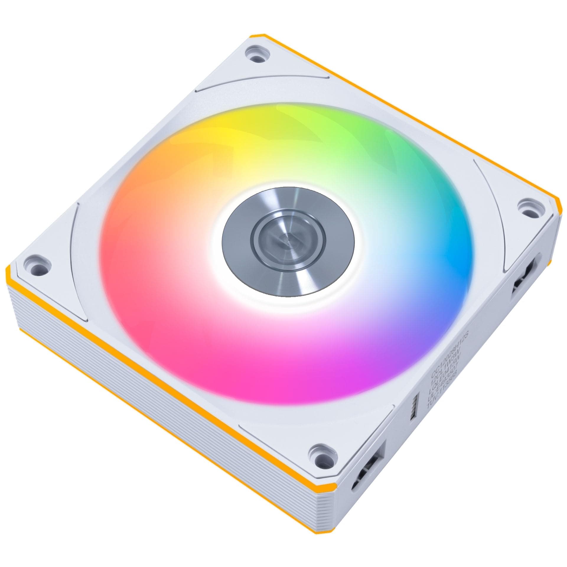 Lian Li UNI FAN CL Wireless Reverse Blade 120mm ARGB PWM Lüfter Weiß (3er Pack mit Controller) | Leistungsstarke Kühlung – für Gehäuse & Radiator Bild 3