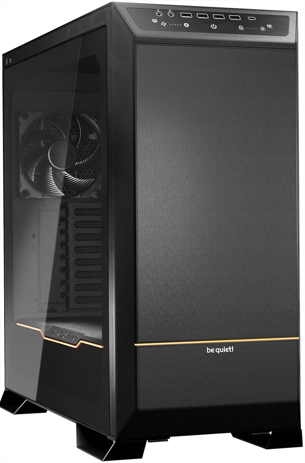 be quiet! Dark Base Pro 901 Black PC-Gehäuse, maximaler Airflow, 3X Silent Wings 4 PWM Lüfter nahezu unhörbarer Betrieb Touch-sensitives I/O-Panel, invertiertes Layout möglich, ARGB-Beleuchtung Bild 2