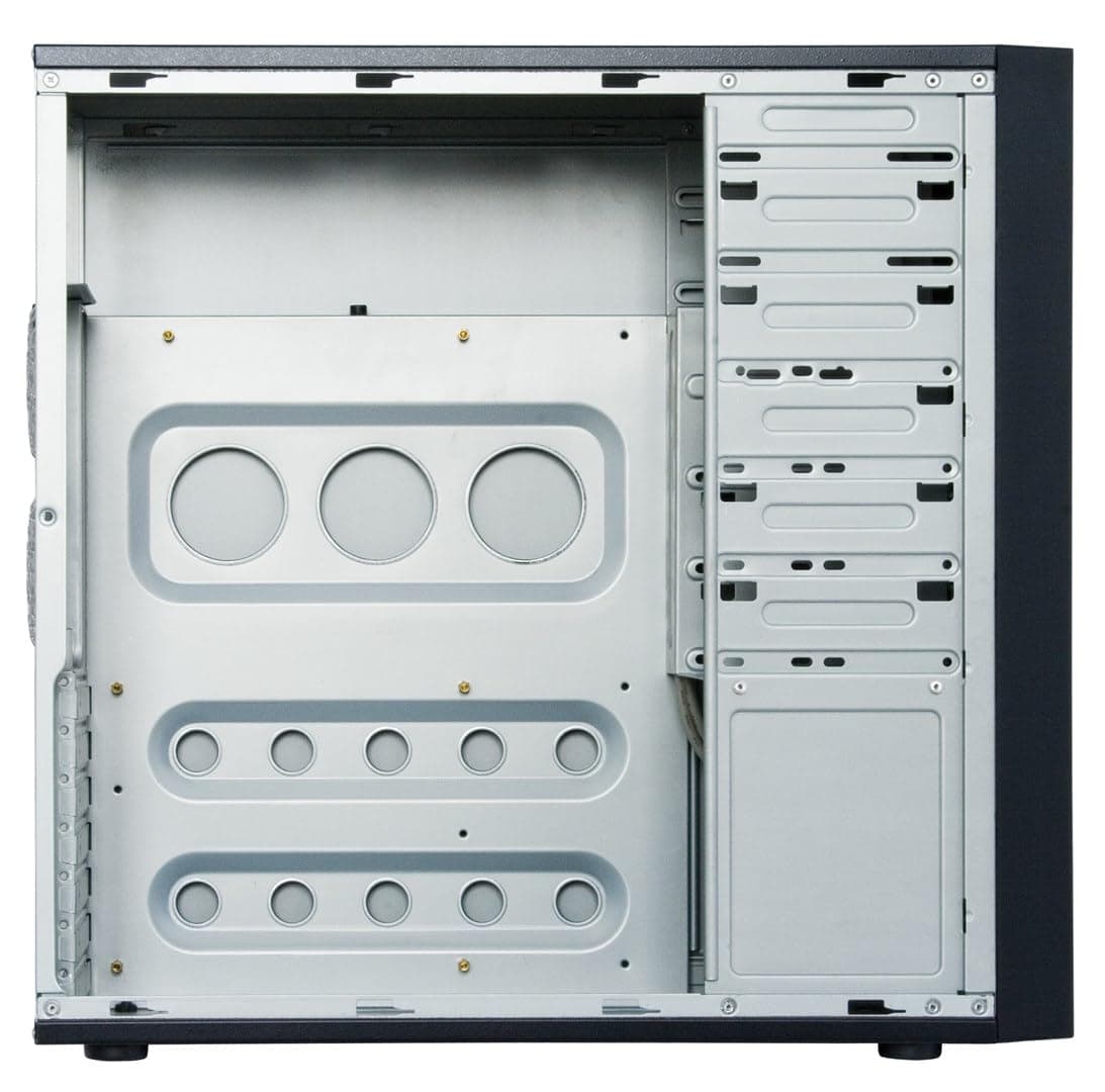 Chieftec CQ-01B-U3-OP Midi Tower Case schwarz Bild 3