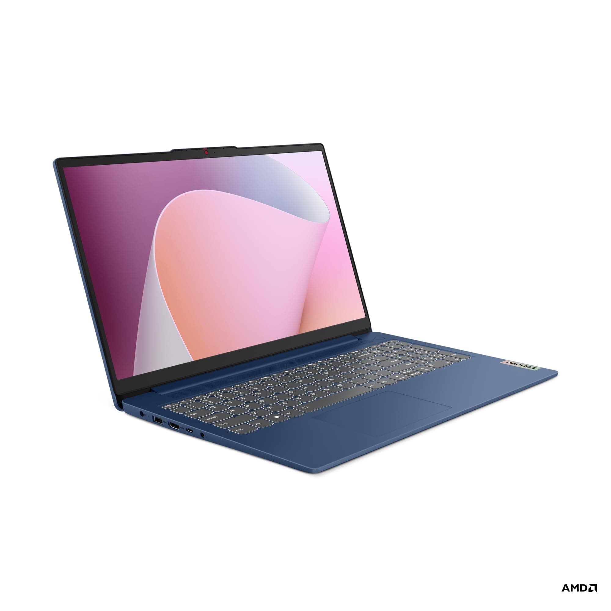 Lenovo IdeaPad Slim 3 Laptop | 15.6" FHD Display | AMD Ryzen 3 7330U | 512GB SSD | 8 GB RAM | AMD Radeon Grafik | QWERTZ | Windows 11 | Abyss Blue | 3 Monate Premium Care Bild 3