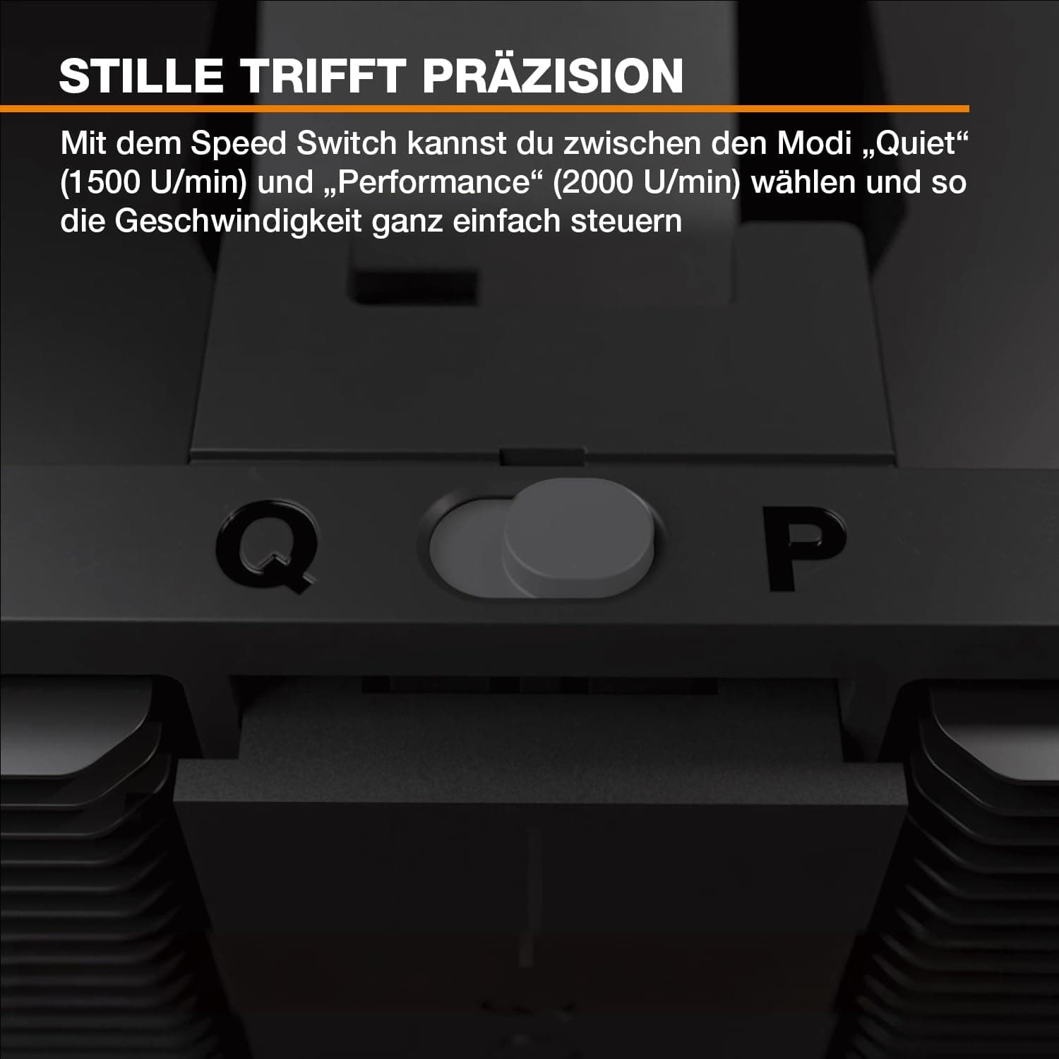 be quiet! Dark Rock Pro 5 Luftkühler, immens hohe Kühlleistung, 7 Hochleistungs-Heatpipes, Silent Wings 120mm PWM Lüfter, Silent Wings 135mm PWM Lüfter, nahezu unhörbarer Betrieb, Speed Switch Bild 7