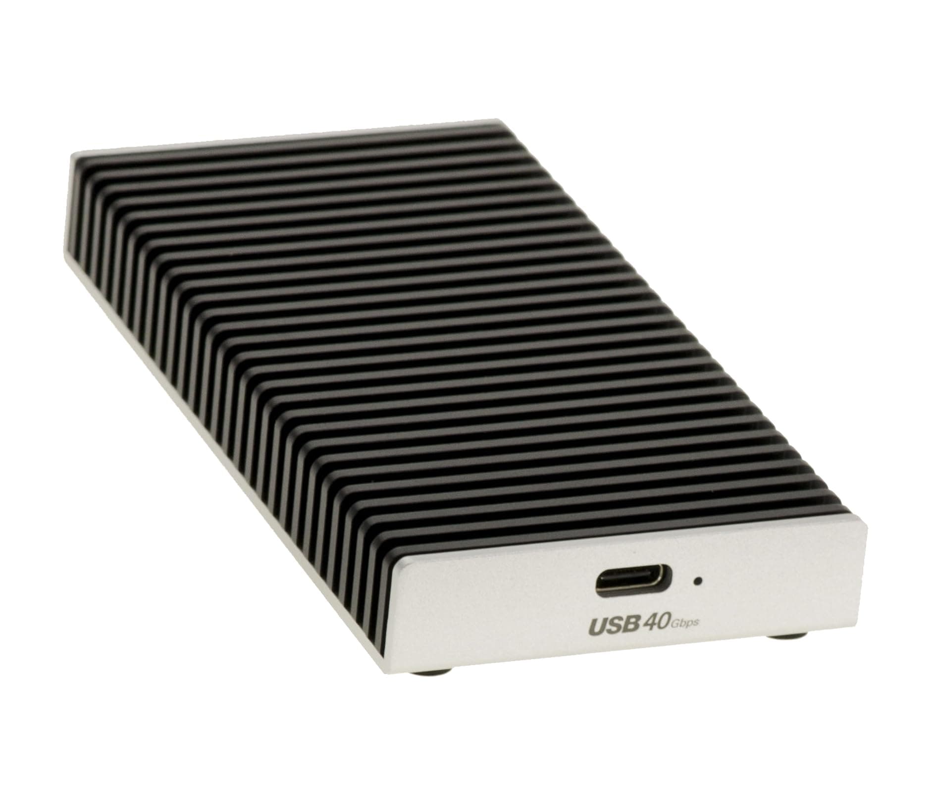 KALEA-INFORMATIQUE Aluminiumgehäuse USB4 und Thunderbolt 4 40G für SSD M2 NVMe. Tatsächliche Datenübertragungsrate gemessen auf Mac oder PC: 3,7 G/s Bild 3