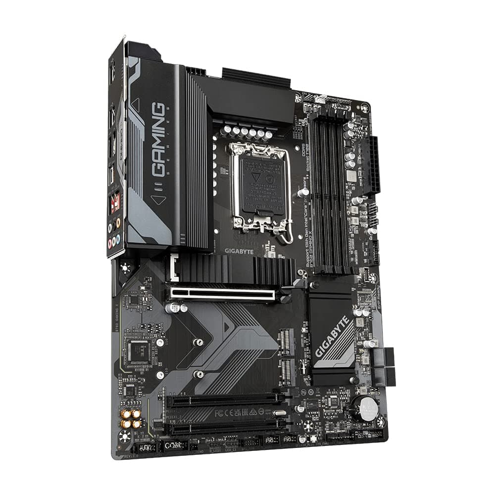 GIGABYTE B760 Gaming X Mainboard - Unterstützt Intel Core Prozessoren der 14. Generation, 8+1+1 Phasen digitales VRM, bis zu 7600MHz DDR5 (OC), 3X PCIe 4.0 M.2, 2.5GbE LAN, USB 3.2 Gen 2 Bild 7