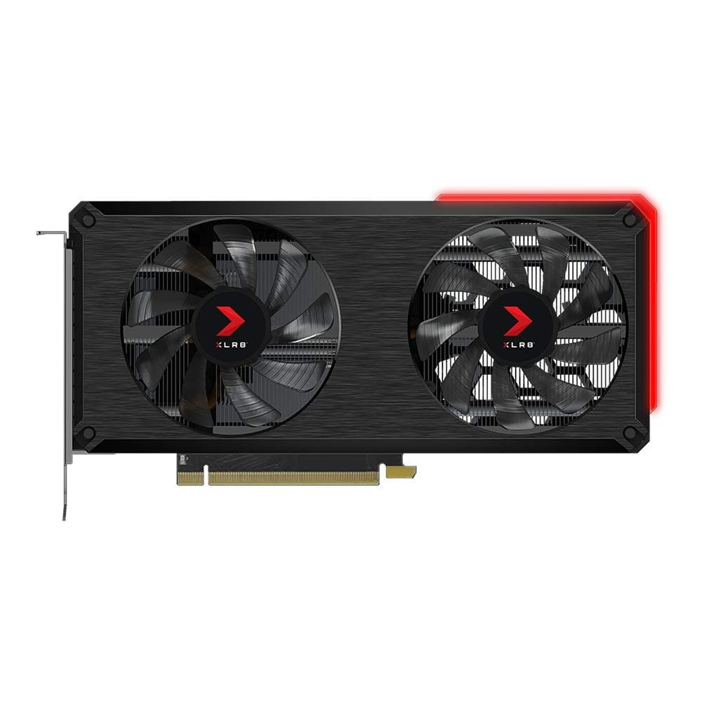 PNY NVIDIA GeForce RTX 3060 12GB XLR8 Gaming Revel EPIC-X RGB GDDR6 Gaming Grafikkarte - 3584 Kerne, 192Bit, 1777MHz Boost, DLSS, Reflex, G-Sync, ShadowPlay, NVENC, DX12 Ultimate, PCIe 4.0 (erneuert) Dual Fan RTX 3060 12GB Dual