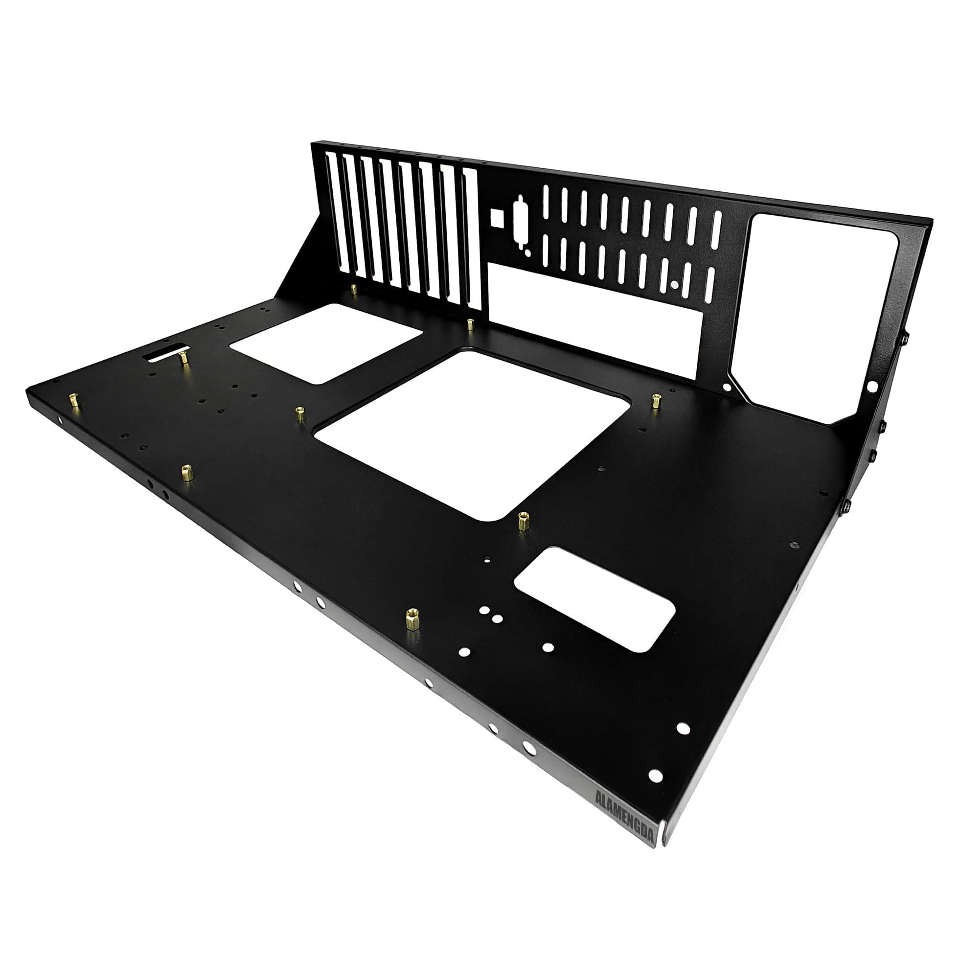 DIY Pc-Prüfstand, offenes Chassis-Gestell für ATX/M-ATX/ITX-Motherboards, breit ausgelegte Wärmeableitung Open Air Pc Gehäuse, SSD Motherboard-Zubehör Bild 5