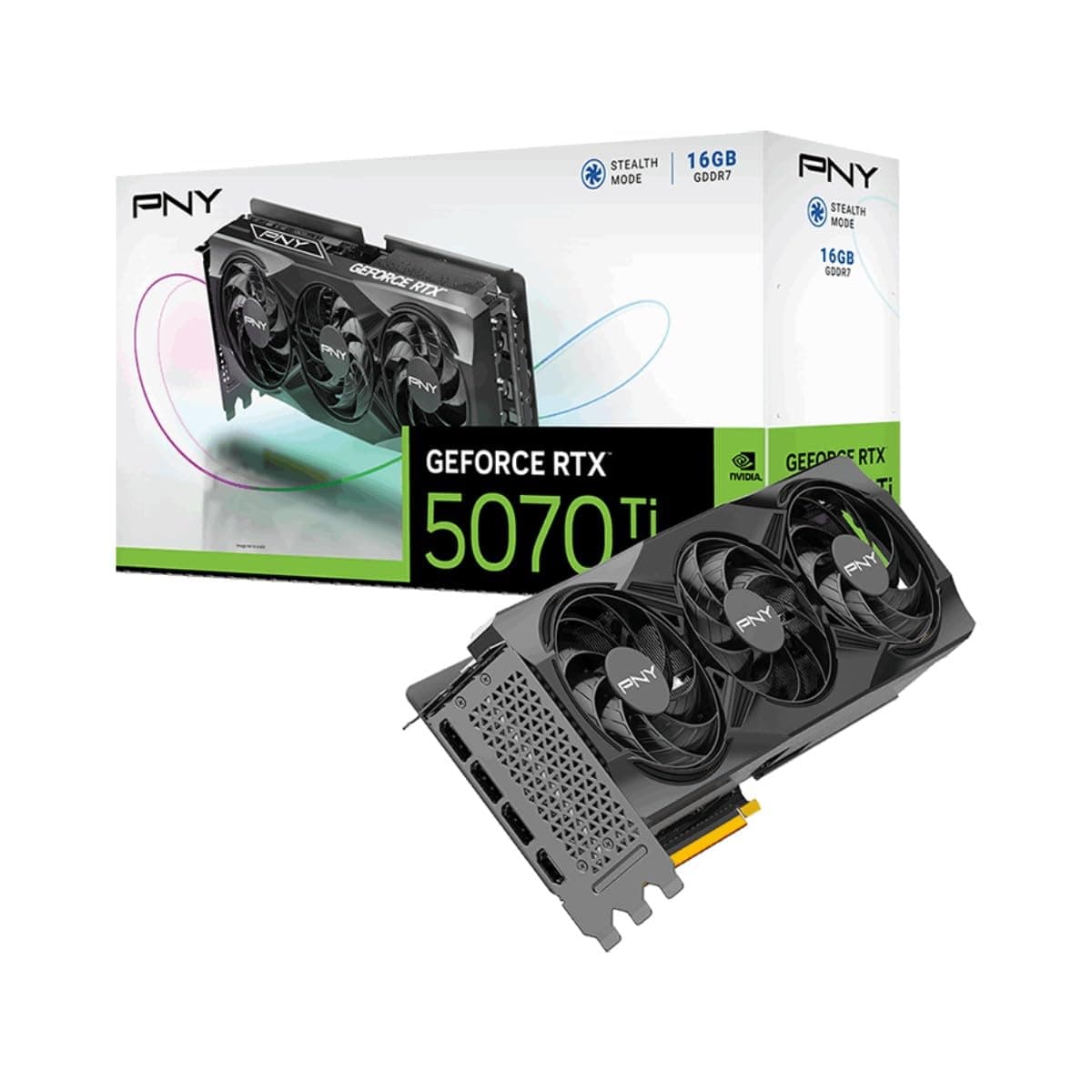PNY GeForce RTX 5070 Ti 16GB GDDR6X 256-Bit, DLSS 4, Ray Tracing, PCIe 5.0, 4K Ultra Gaming Grafikkarte - VCG5070T16TFXPB1 Bild 3
