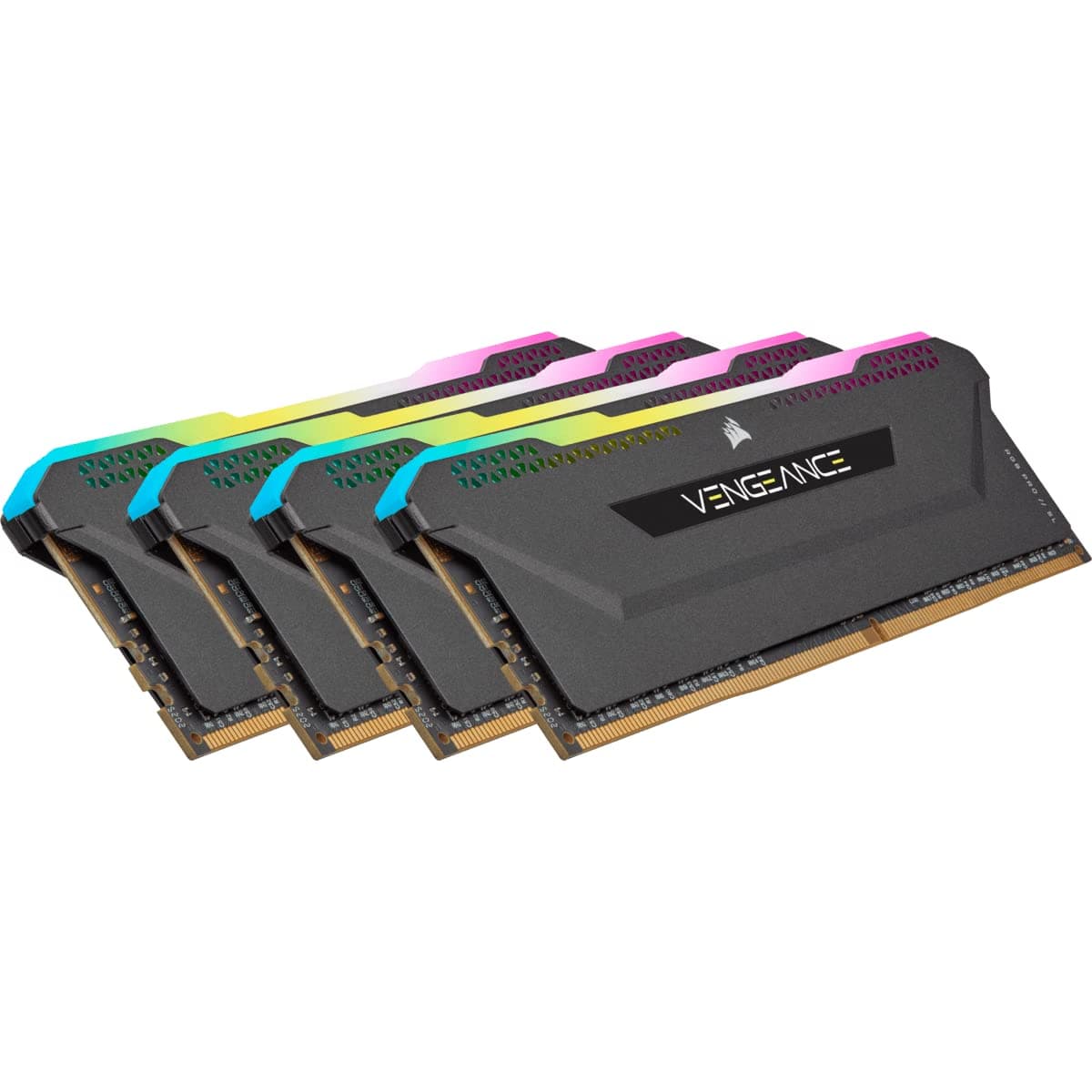 Corsair Vengeance RGB PRO SL 32GB (4x8GB) DDR4 3200 (PC4-25600) C16 1.35V 4 x 8 GB