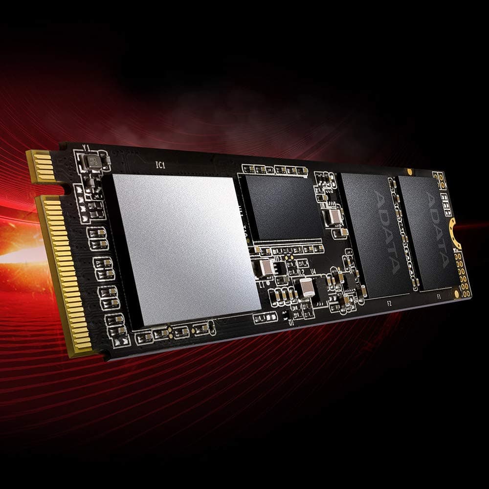 ADATA XPG SX8200 Pro 512GB M.2 Solid State Drive Gaming-SSD Festplatte, schwarz Bild 3