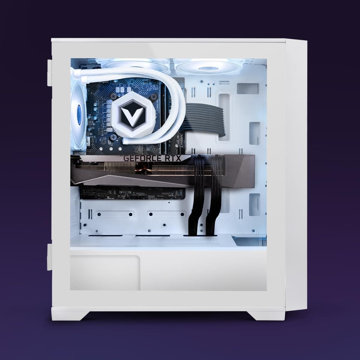 Vibox VIII-95 Gaming PC • Intel Core i9 12900KF 16-Kern • Nvidia RTX 5060 8GB • 16GB RAM • 1TB SSD • Windows 11 • WLAN 6 + Bluetooth 5.4 Weiß 1 TB 16 GB RTX 5060 Windows 11 Home Bild 2