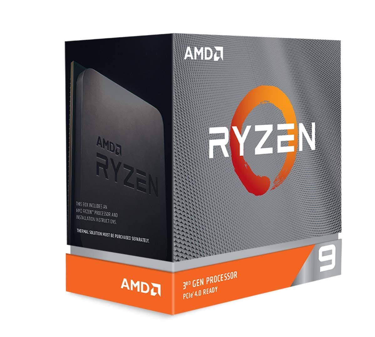 AMD RyzenTM 9 3900XT Prozessor (12 Kerne/24 Threads, 70MB Cache, bis zu 4,7 GHz Max Boost) - ohne Kühler, AMD Ryzen 9 3900XT Bild 3
