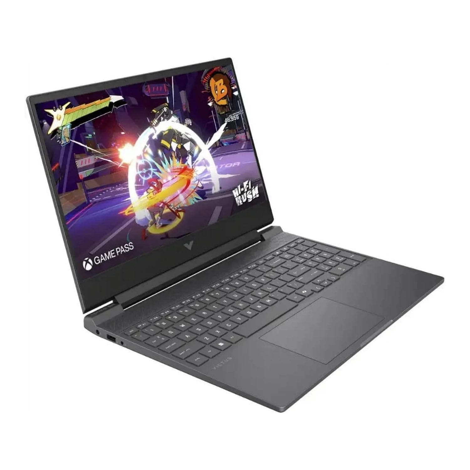 HP Victus 15 Gaming Laptop (39,6 cm FHD 144Hz, NVIDIA RTX 4050 6GB, AMD Ryzen 7 7445HS, 16GB DDR5 RAM, 512GB SSD, 6-Core (> Intel i7-13700H)), beleuchtete Tastatur, Ethernet, Webcam, Wi-Fi 6, Win 11 32GB|1TB SSD RTX 4060 GPU Bild 3