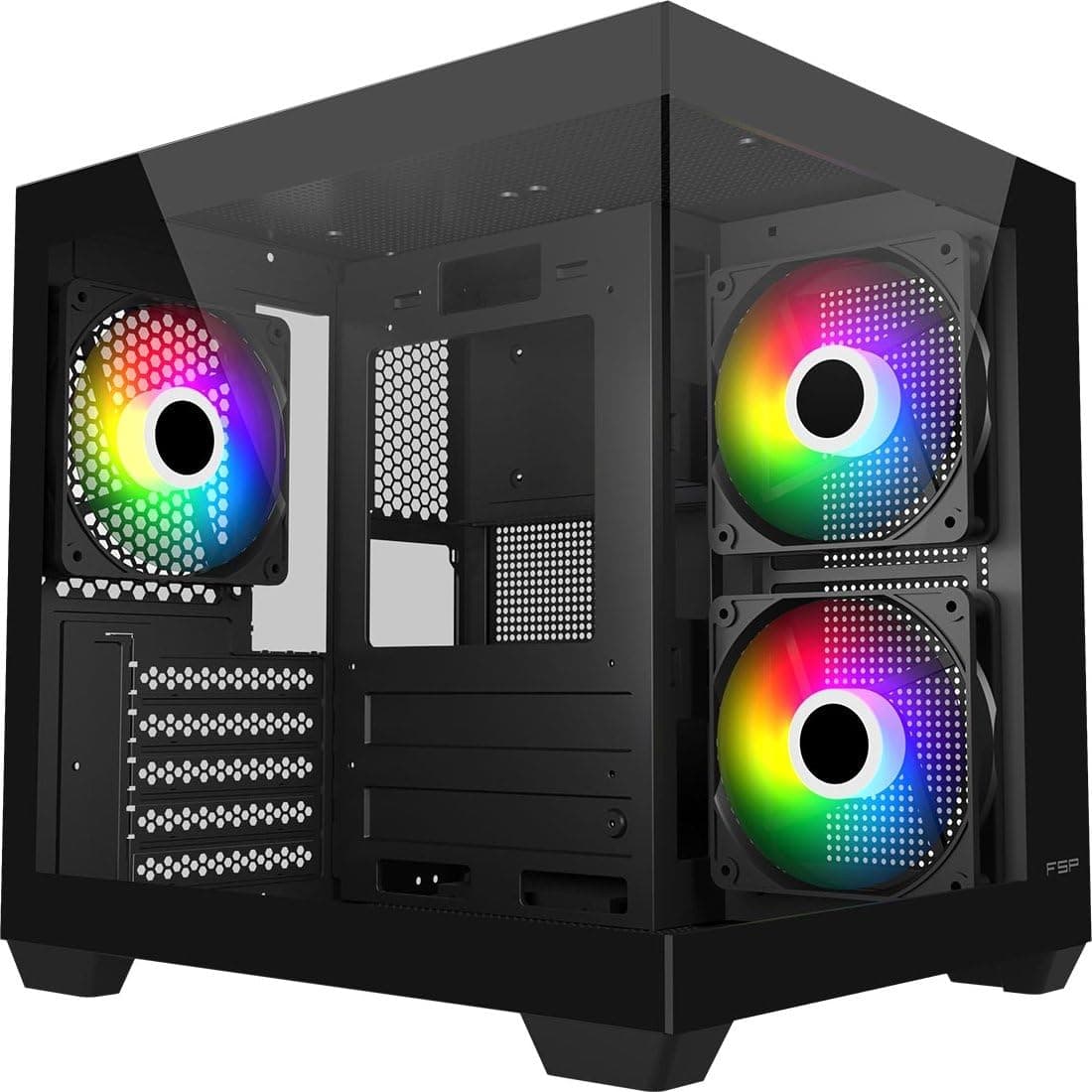 Fortron FSP GEH Mini S140 BA Micro-ATX/M-ITX/ARGB o.N. Black Retail Bild 2