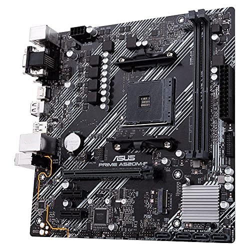 ASUS Prime A520M-E Mainboard Sockel AM4 (AMD Ryzen, micro-ATX, M.2, 1Gbit/s-Ethernet, SATA 6Gbit/s, USB 3.2 Gen 2 Typ-A) Bild 8