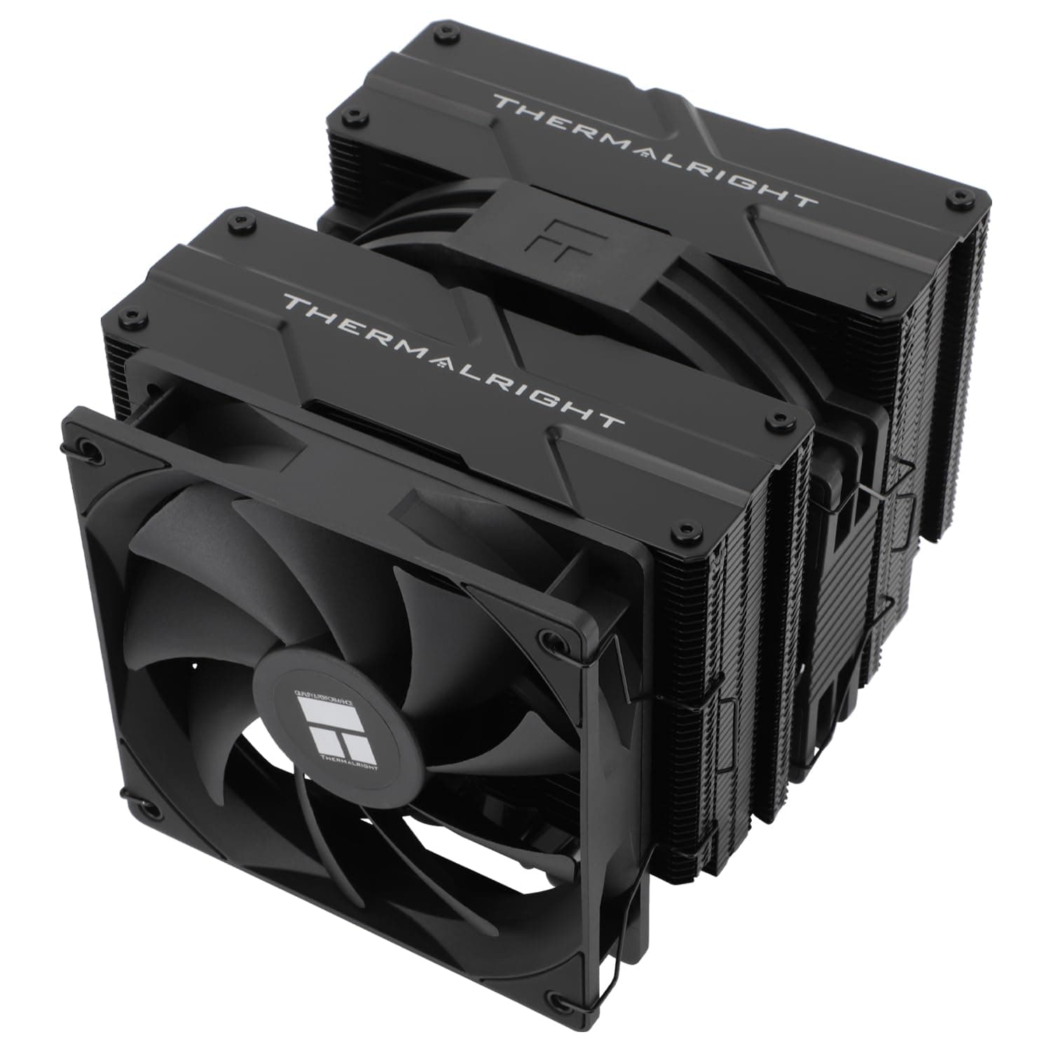 TR-Thermalright Peerless Assassin 140 Black CPU-Kühler, Double Tower mit 6 Heatpipes, Dual PWM Lüfter mit 1500U/min,Schwarz Top Cover, für AM5/AM4, Intel lga1851/1700/115X/1200/2011 Bild 2