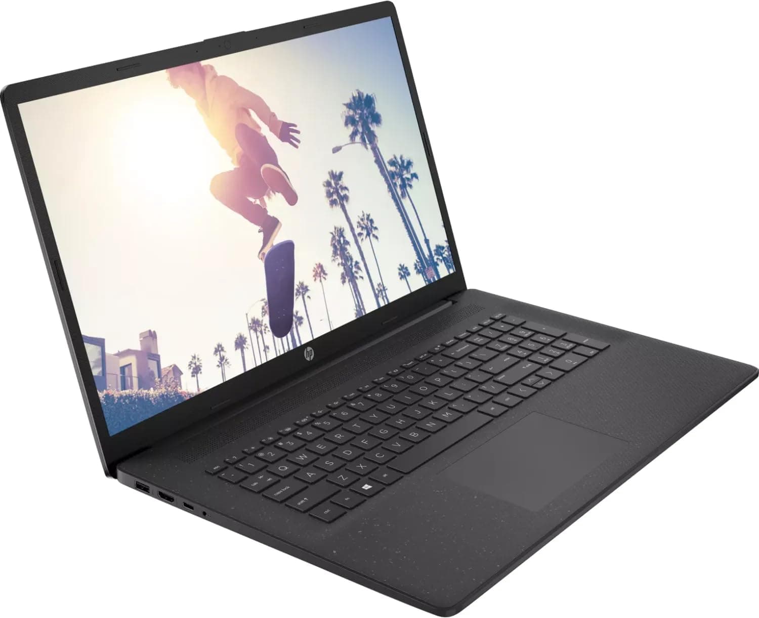 HP High-End i5 Laptop (17,3 Zoll Full-HD), Intel Core i5-1235U, 10 Kerne, 4.4 GHz, 32 GB DDR4, 1000 GB SSD, Intel Iris Xe, HDMI, BT, USB 3.0, WLAN, Windows 11 Prof, MS Office Laptop - 7347 Bild 2