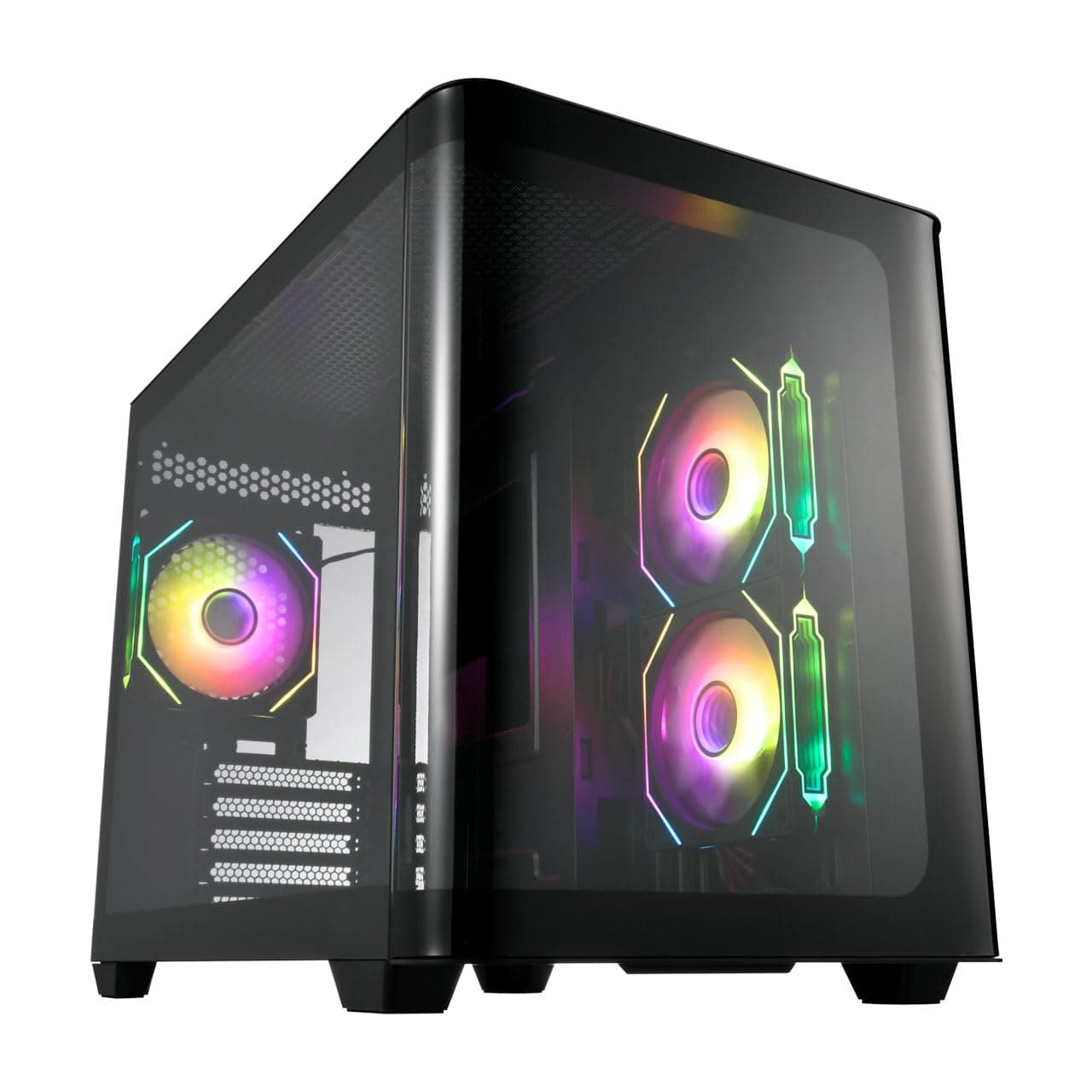 FSP GEH Mini S380-BA Micro-ATX/Mini-ITX o.N. Black Bild 2
