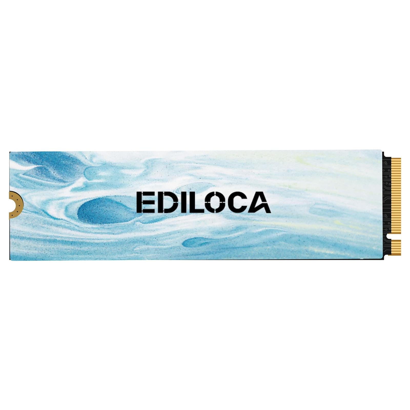 Ediloca EN880E SSD 500GB NVMe SSD M.2 PCIe Gen4, Internal SSD, up to 6300MB/s, Internal Solid State Drive, Dynamic SLC Cache, Compatible with PS5 and PC