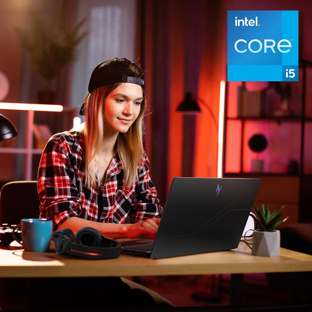 Acer Nitro V Gaming Laptop | Intel Core i5-13420H Prozessor | GPU für NVIDIA GeForce RTX 4050 Laptop | 165Hz FHD IPS Display | 8GB DDR5 | 512GB Gen 4 SSD | Wi-Fi 6 | KB Bild 2