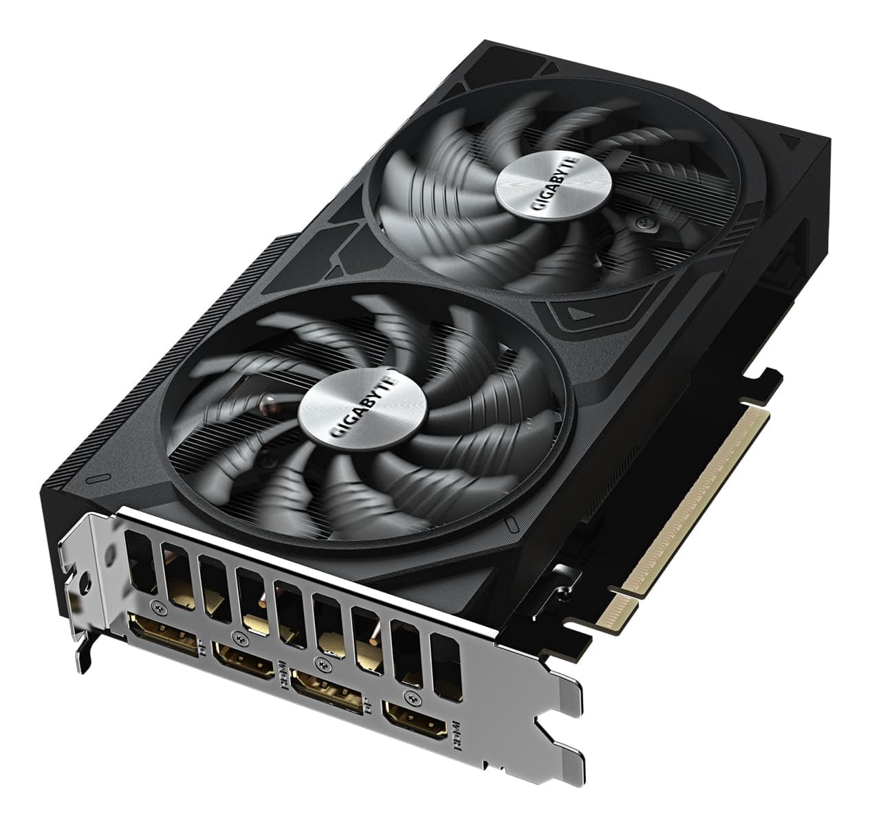 Gigabyte GeForce RTX 5050 WINDFORCE OC V2 8G Grafikkarte - 8GB GDDR6, 128bit, PCI-E 5.0, 2572MHz Kerntakt, 2 x DP, 2 x HDMI, NVIDIA DLSS 4, GV-N5050WF2OCV2-8GD Bild 7