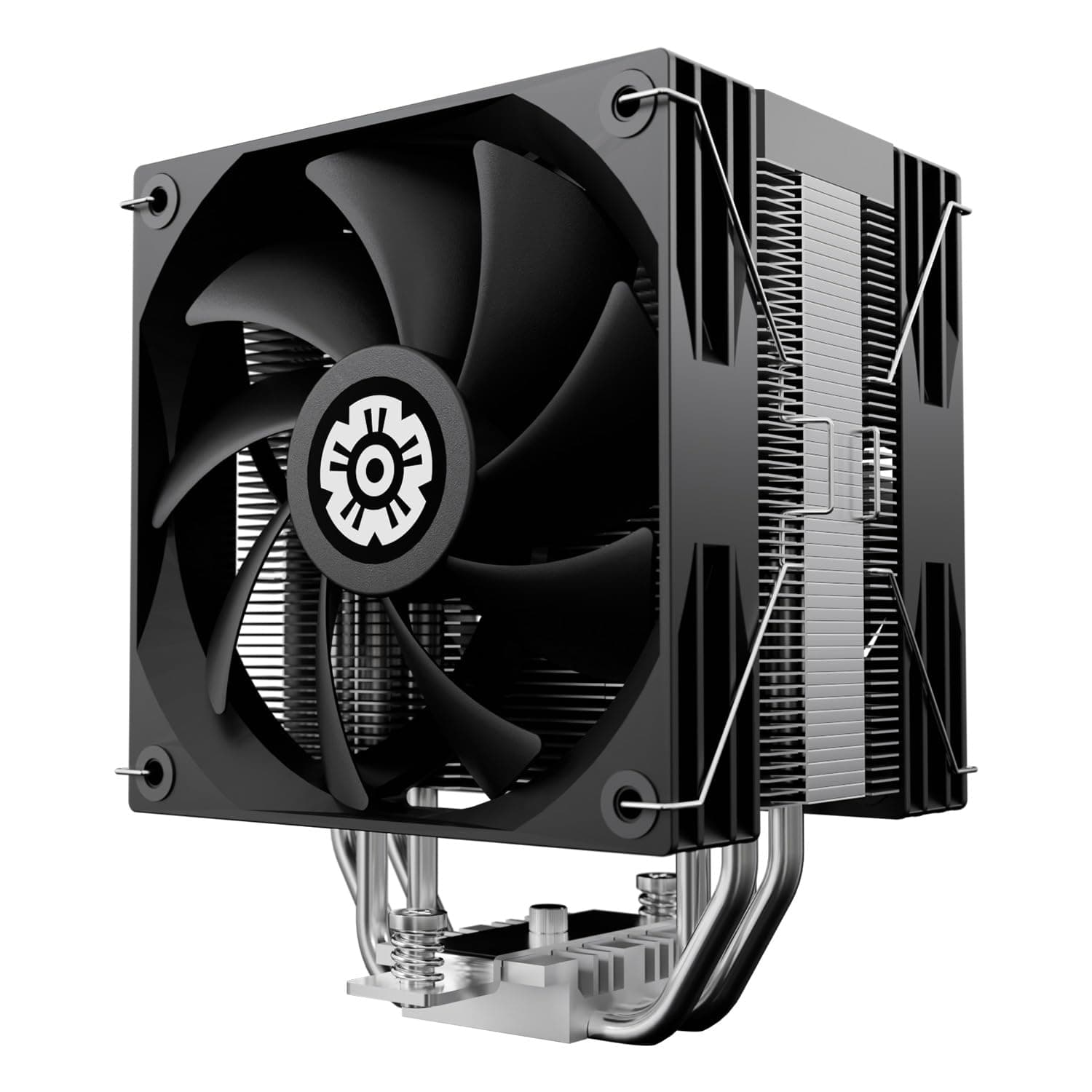 ENERMAX ETS-T41 CPU Kühler|2x 120mm PWM-Fan Forward-Reverse Blade Design|Hydraulik Lager|4x 6mm vernickelte Heatpipes|TDP 200W+|inkl. Dow Corning TC-5121C |AMD AM5/AM4 Intel LGA1851/1700/115x Bild 7