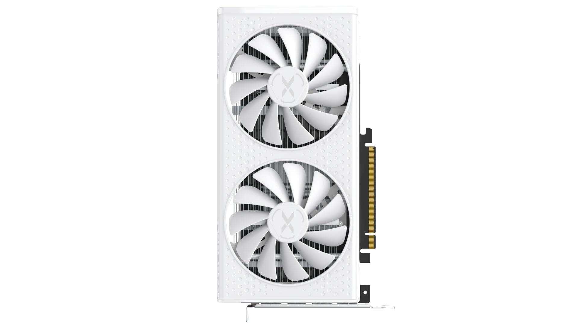 XFX Speedster SWFT210 Radeon RX 7600 Grafikkarte weiß mit 8GB GDDR6 HDMI 3xDP, AMD RDNA 3 RX-76PSWFTWY Bild 7