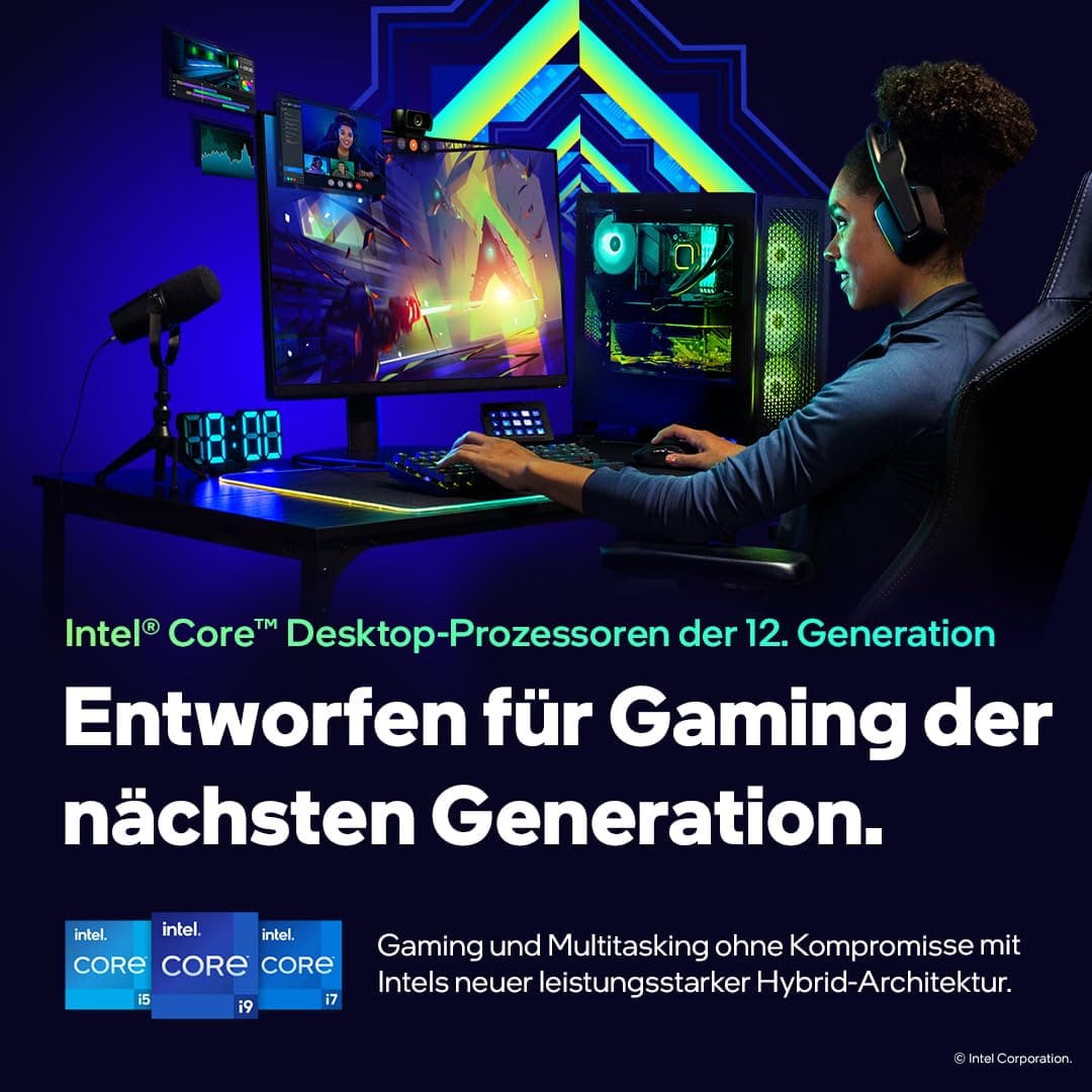 Intel® Core™ i5-12600K 12. Generation Desktop Prozessor (Schwarz, Basistakt: 3.7GHz Turboboost: 4.9GHz, 6 Kerne, LGA1700, RAM DDR4 und DDR5 bis zu 128GB) Bild 7