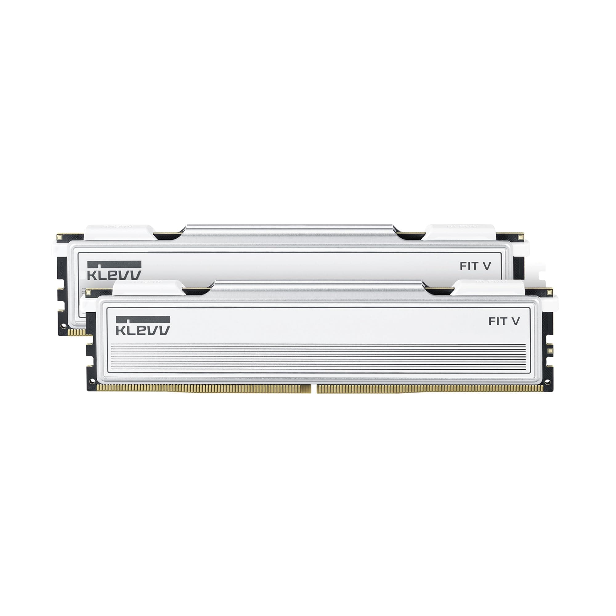 KLEVV FIT V 32GB (2X 16GB) DDR5 Gaming RAM 6000MT/s PC5-48000 Ungepuffert Non-ECC 1,35V CL30 Speicherkit 32 GB FiIT V CL30 6000MH/z