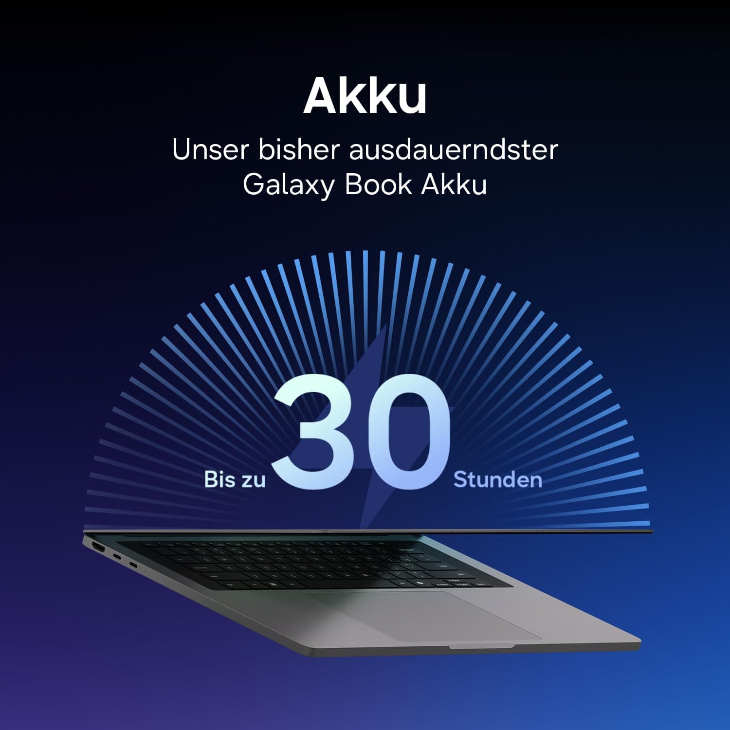 Samsung Galaxy Book6 Ultra 16 Zoll – AI Laptop mit Intel Core Ultra 7 Prozessor, 32 GB RAM, 512 GB SSD, NVIDIA RTX 5060, Touchscreen Display, Gray, 3 Jahre Herstellergarantie [Exklusiv bei Amazon] Bild 4