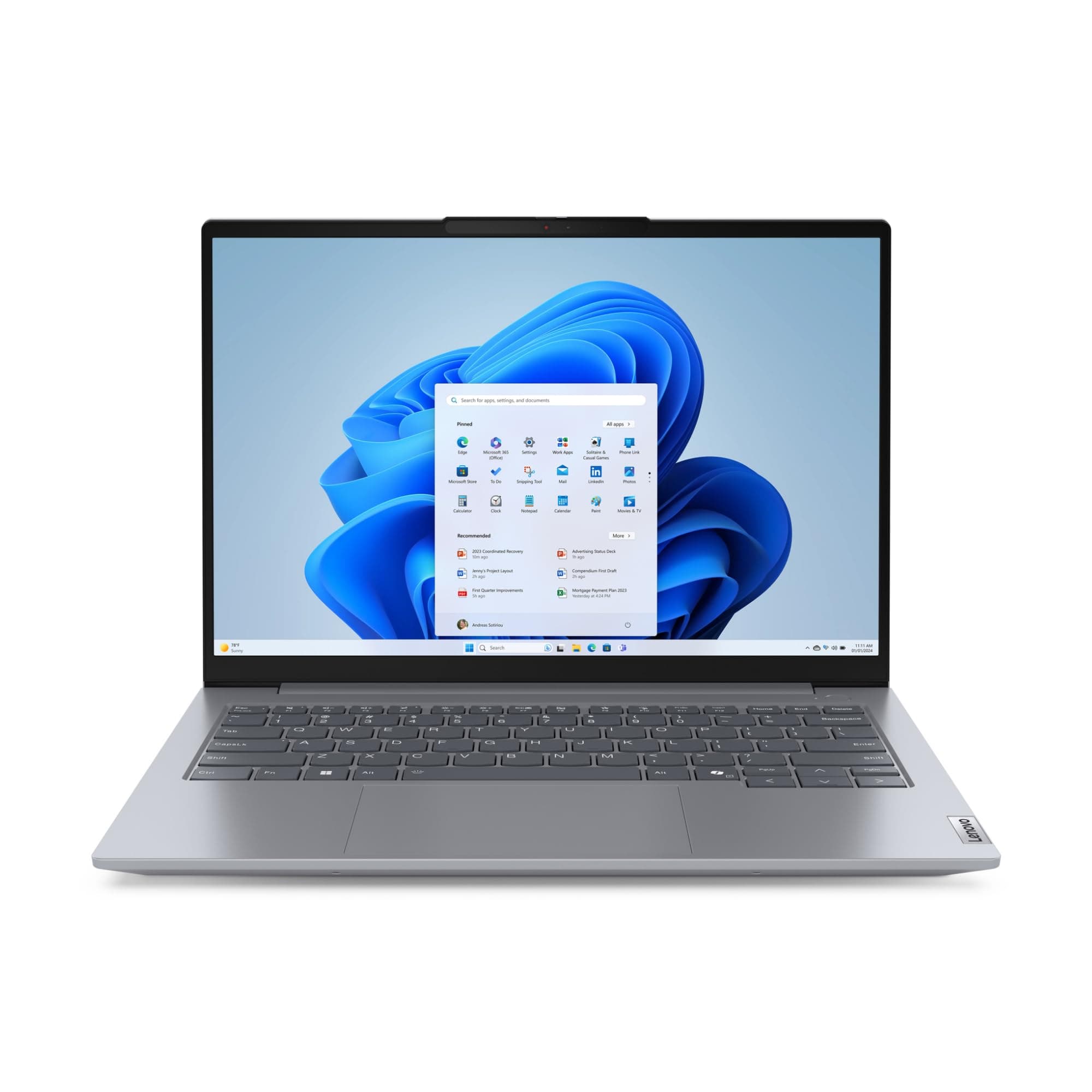 Lenovo ThinkBook 14 AMD G7 ARP AMD Ryzen 5 7535HS Notebook 35,56 cm (14 Zoll) Bild 8