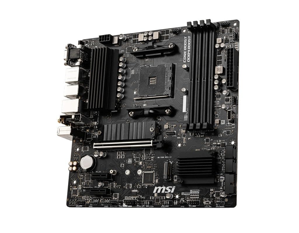 Ersatzteil: MSI Motherboard AMD B550 Socket Am4 Micro ATX, B550M PRO-VDH WiFi Bild 5