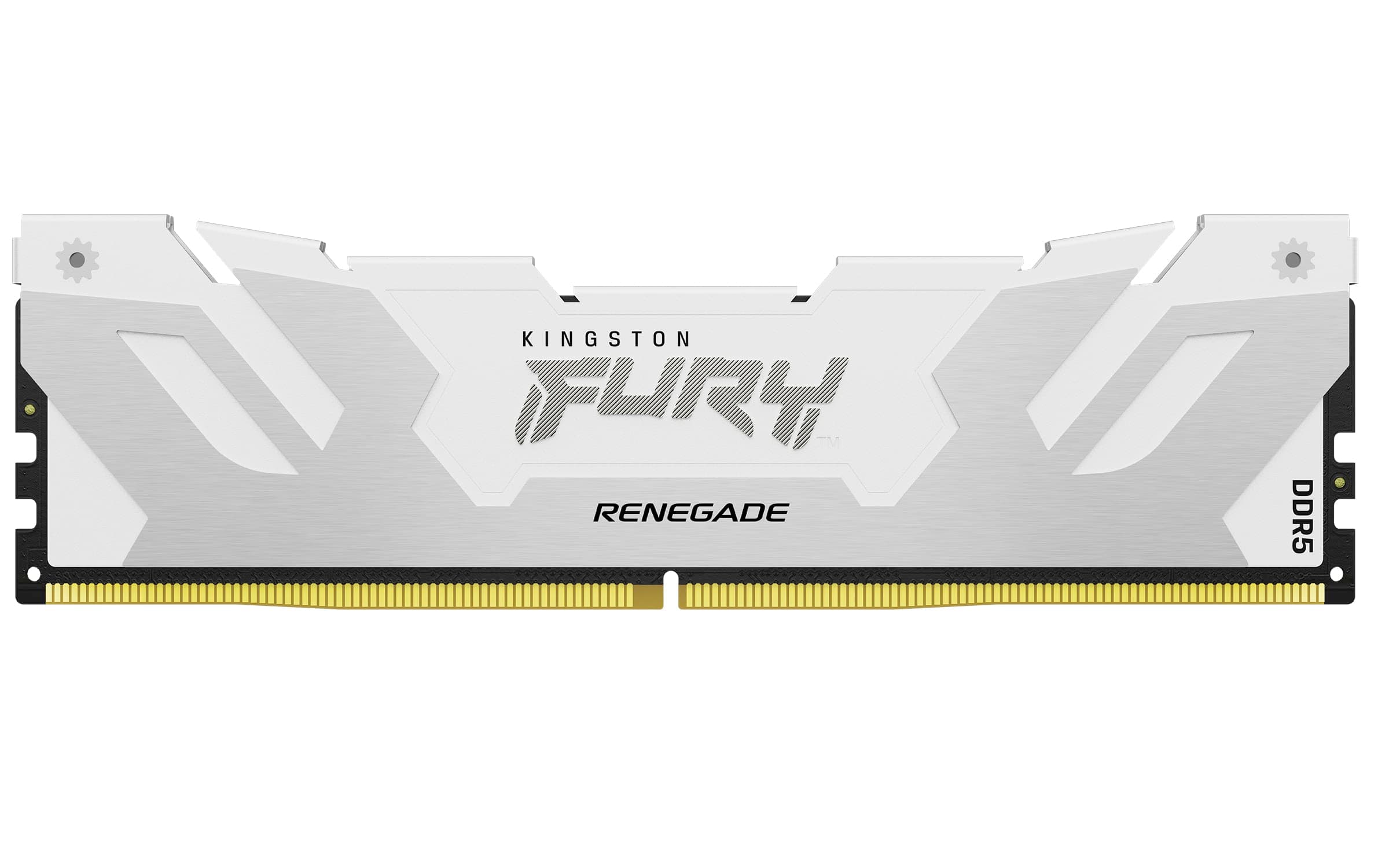 Kingston FURY Renegade DDR5 RGB Silber/Weiß XMP 32GB (2x16GB) 6400MT/s CL32 DIMM Desktop Gaming Speicher Kit mit 2 - KF564C32RWAK2-32 Silber/Weiß 32GB Kit mit 2 6400MT/s Bild 3