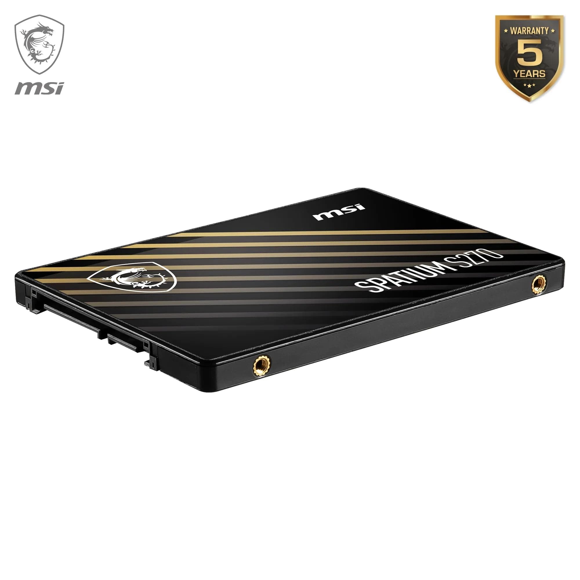 MSI SPATIUM S270 SSD 240 GB – SATA 3 2,5-Zoll-Solid-State-Drive, 500 MB/s Lesen und 450 MB/s Schreiben, 3D NAND, integrierte Datensicherheit, Center Bild 8