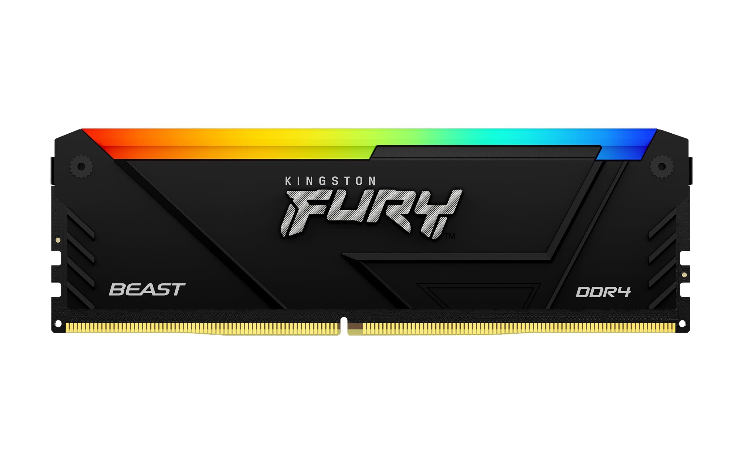 Kingston FURY Beast RGB 8GB 3200MT/s DDR4 CL16 DIMM PC Arbeitsspeicher KF432C16BB2A/8 Bild 2