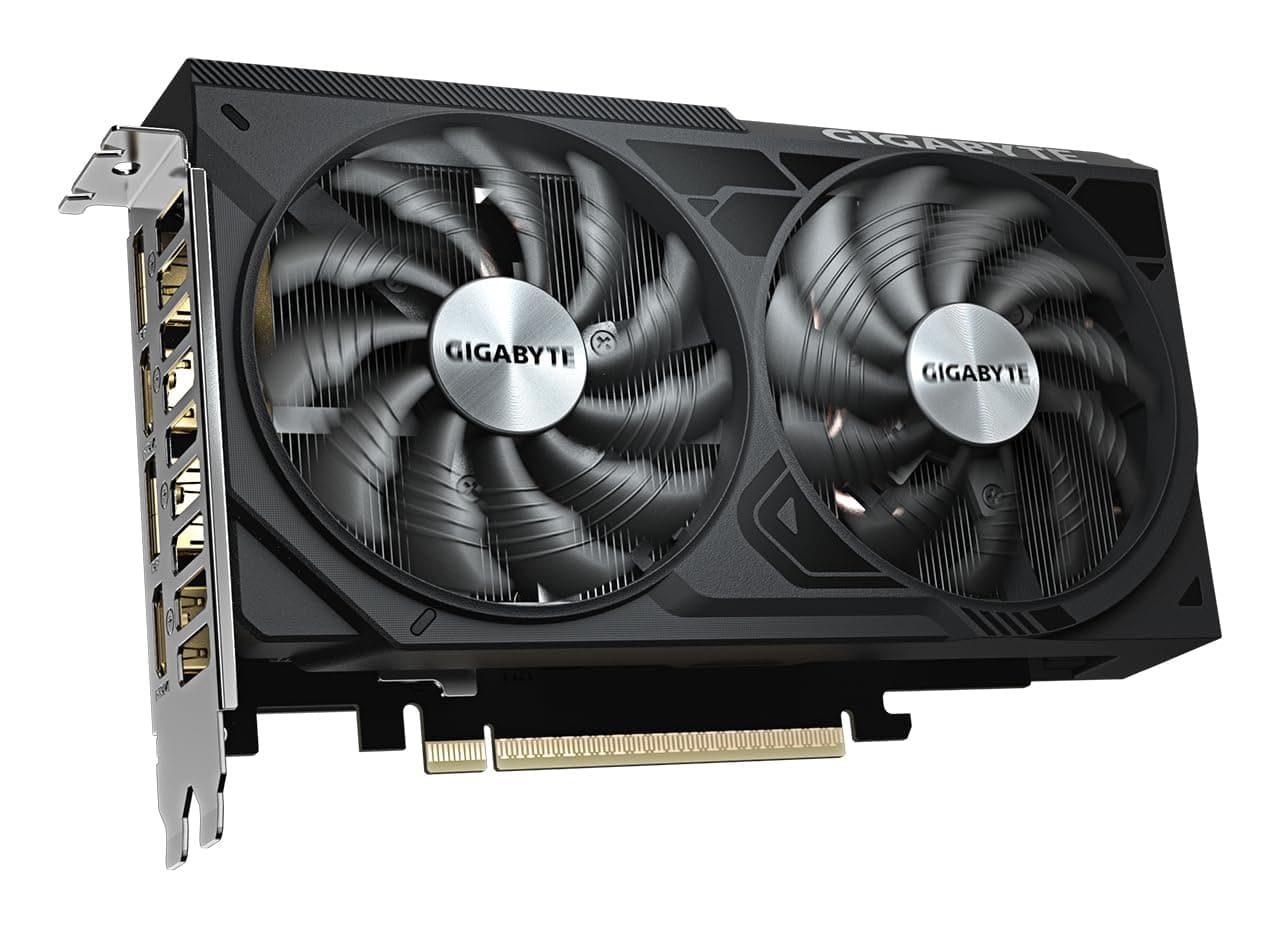 Gigabyte GeForce RTX 5050 WINDFORCE OC V2 8G Grafikkarte - 8GB GDDR6, 128bit, PCI-E 5.0, 2572MHz Kerntakt, 2 x DP, 2 x HDMI, NVIDIA DLSS 4, GV-N5050WF2OCV2-8GD Bild 5