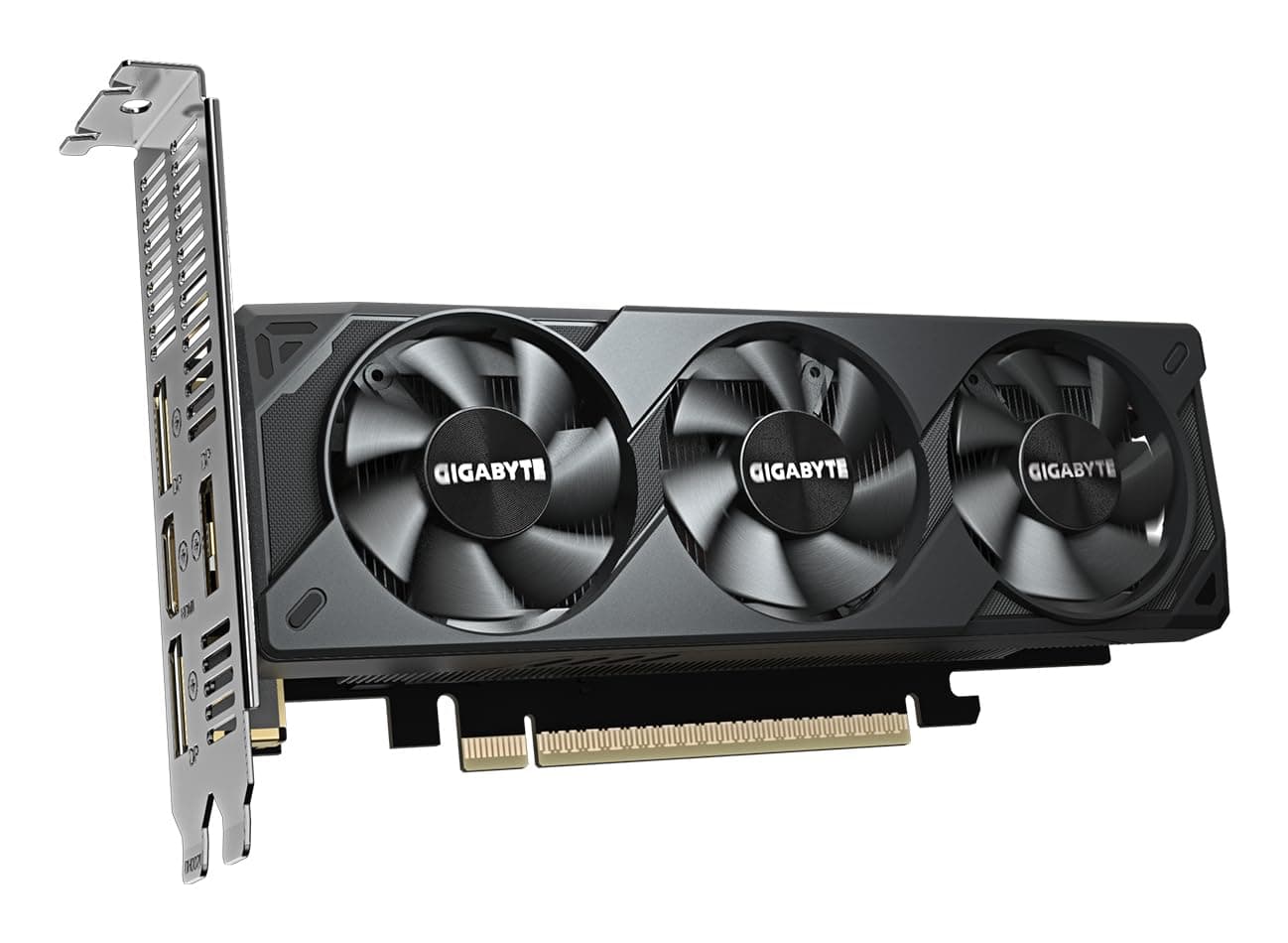 Gigabyte GeForce RTX 5060 OC Low Profile 8G Grafikkarte - 8GB GDDR7, 128bit, PCI-E 5.0, 2512 MHz Kerntakt, 3 x DisplayPort, 1 x HDMI, GV-N5060OC-8GL Bild 5