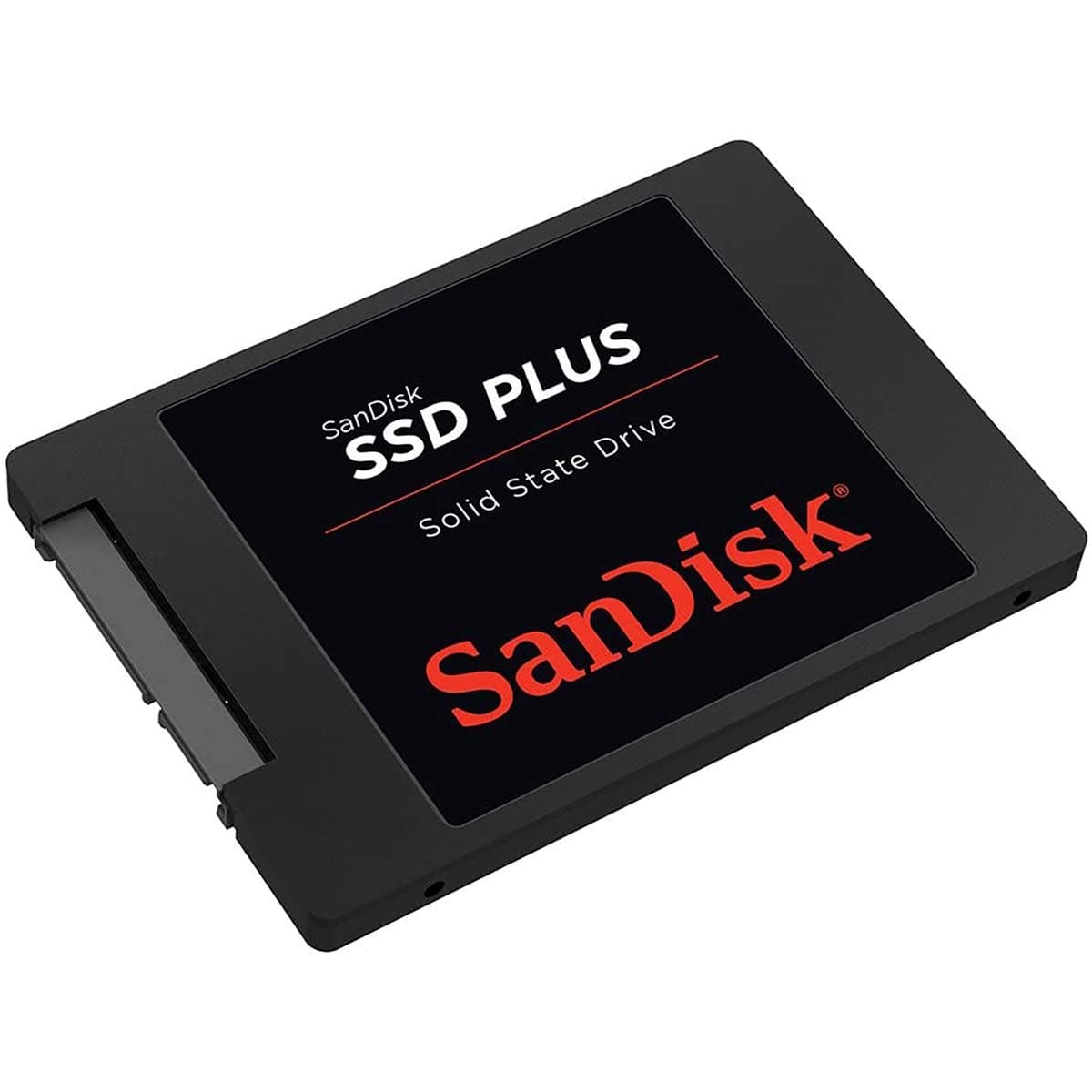 SanDisk SSD Plus interne SSD Festplatte 240 GB (schnelleres Hoch,-Herunterfahren und Laden, Lesegeschwindigkeit 530 MB/s, Schreibgeschwindigkeit 440 MB/s, stoßfest) Festkörper-Laufwerk SSD Plus 240 GB SATA SSD Bild 2