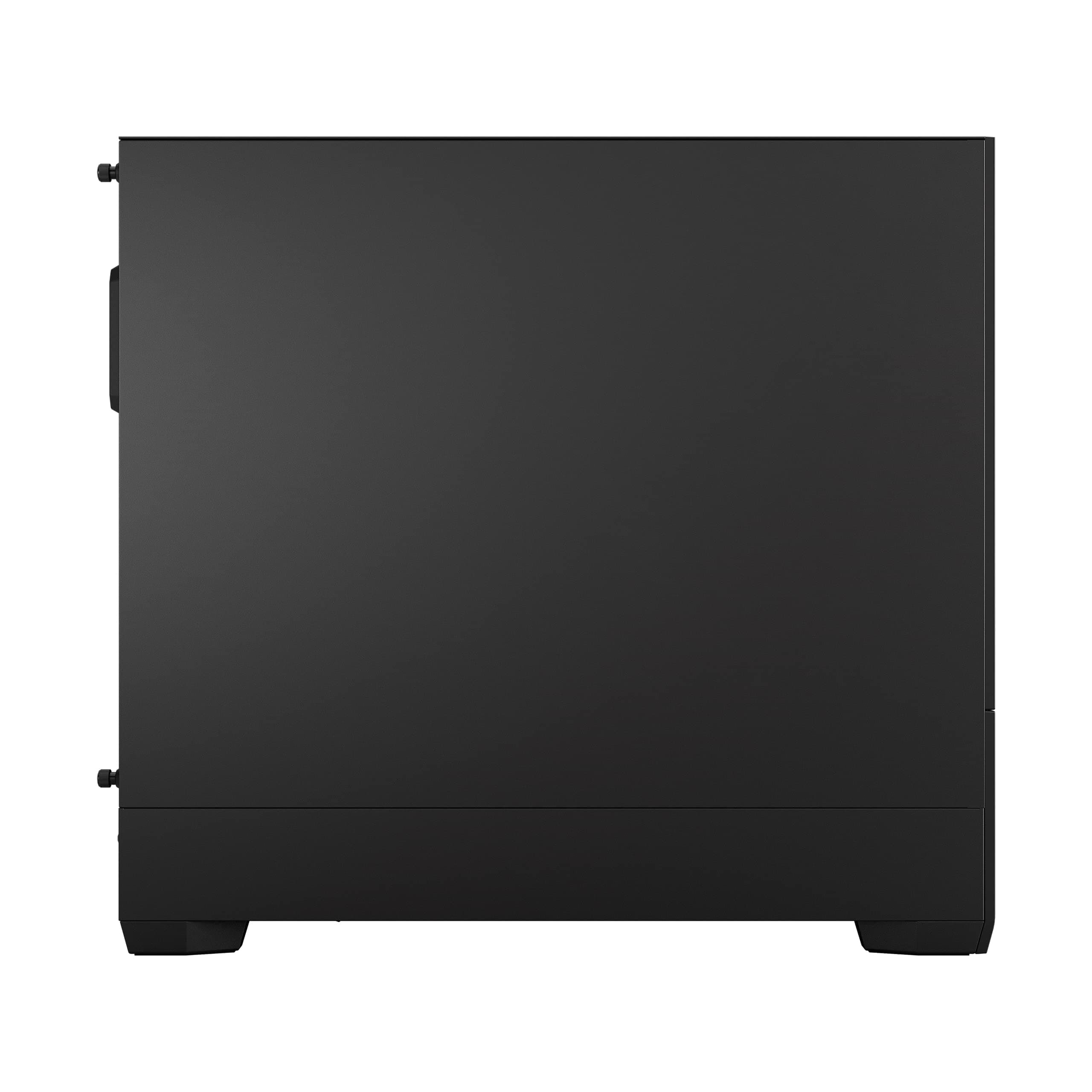 Fractal Design Pop Mini Silent – mATX Case/Mini ITX Case mit Bitumen-Dämmung, 3X 120 mm Lüfter, geschlossener Front – Lautloses pc gehäuse in Schwarz Schwarz Mini Silent Bild 5