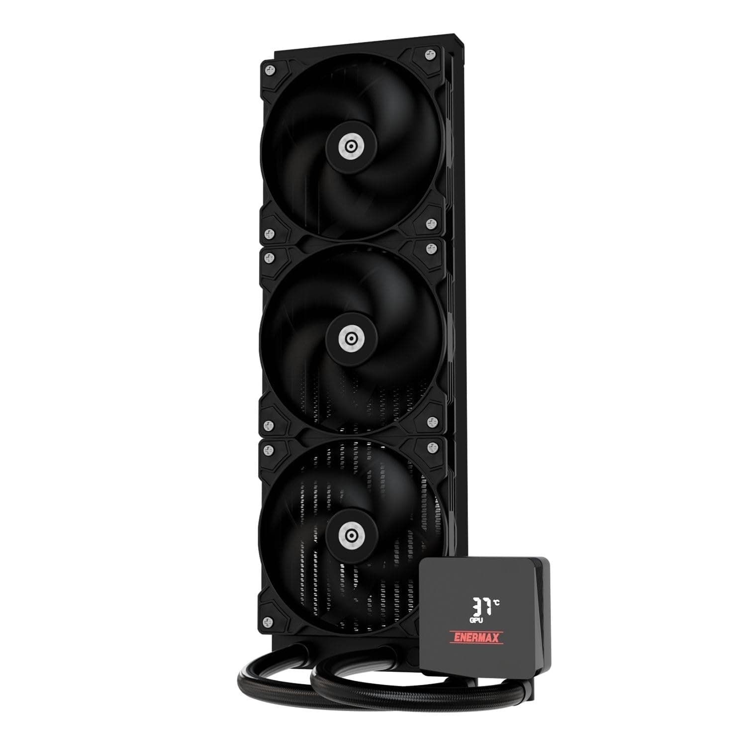 ENERMAX LIQMAX IV 360mm AIO CPU Wasserkühlung|Dual Chamber|TDP 380W+|Intel LGA 1851/1700/115x/2066| AMD AM5/AM4 |Digital Anzeige |3x 120 PWM Performance Flow Fan|ELC-LMIV360-SF Bild 5