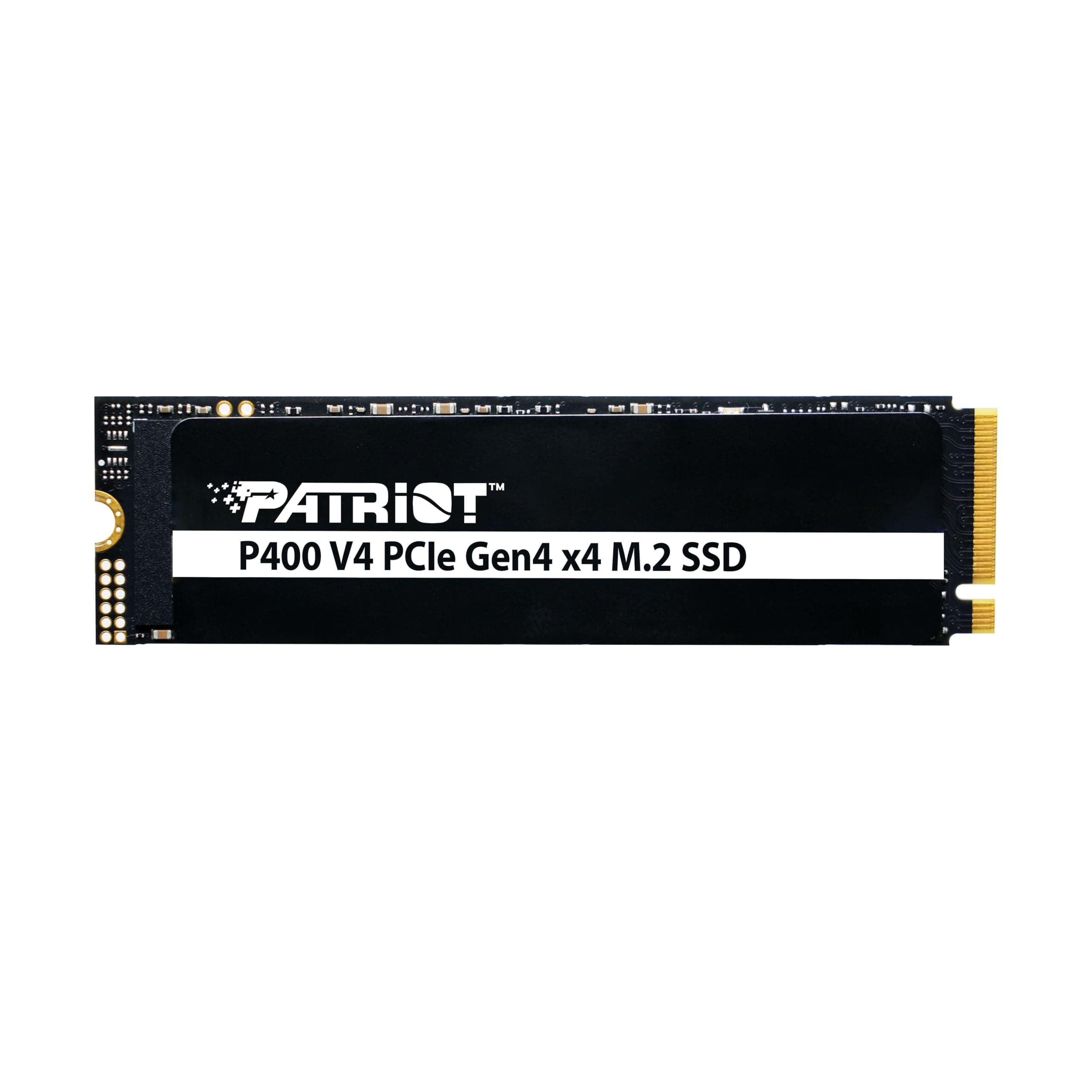 Patriot P400 V4 1TB interne SSD - NVMe PCIe Gen 4x4 - M.2 2280 - sequenzielle Lese/Schreibgeschwindigkeit: Bis zu 6.000 MB/s / 5.000 MB/s - PS5-kompatibel - P400VP1TBM28H