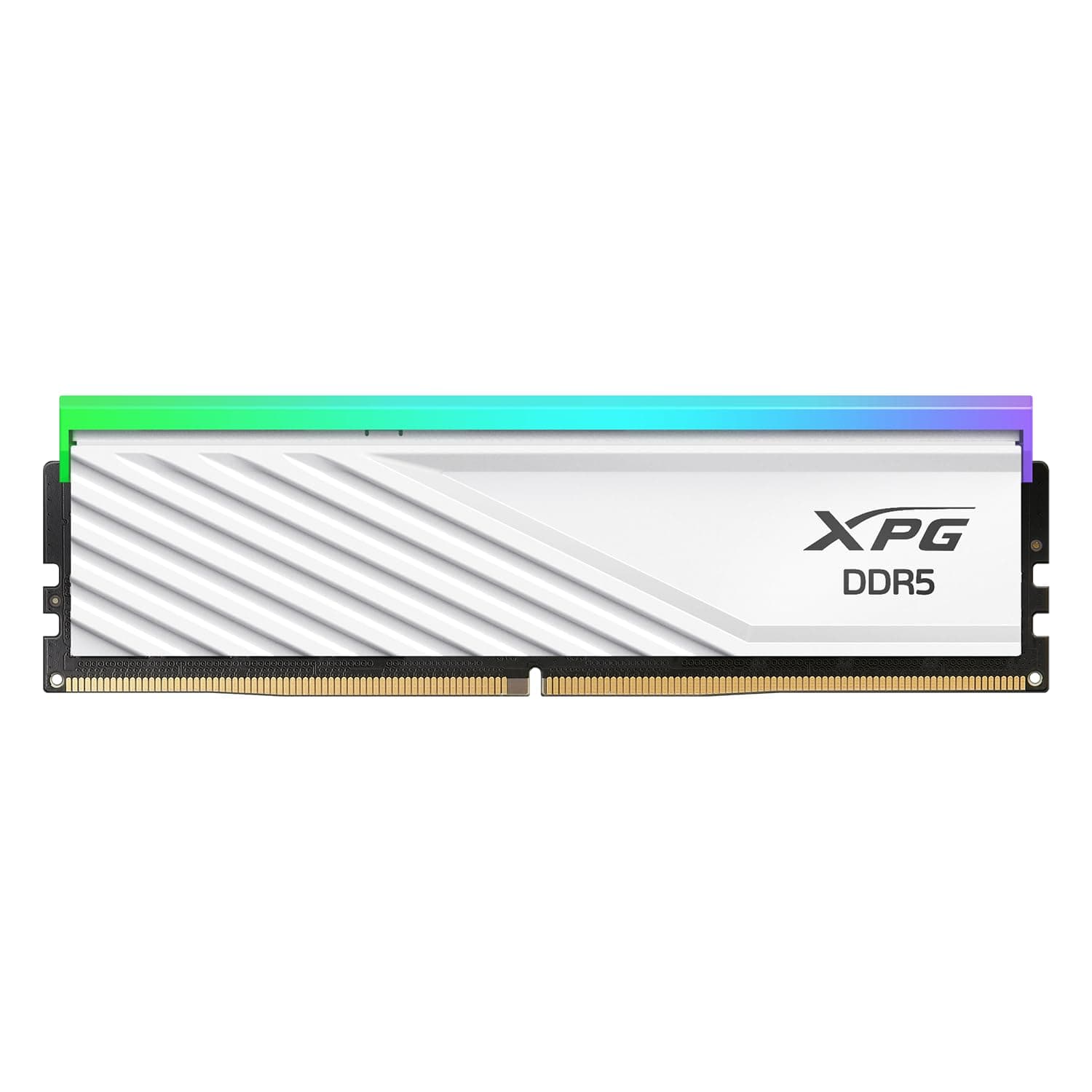 Kit+Barrettes+m%C3%A9moire+32Go+%282x16Go%29+DIMM+DDR5+Adata+XPG+Lancer+Blade+RGB+PC5-48000+%286000+MHz%29+%28Blanc%29 Bild 4