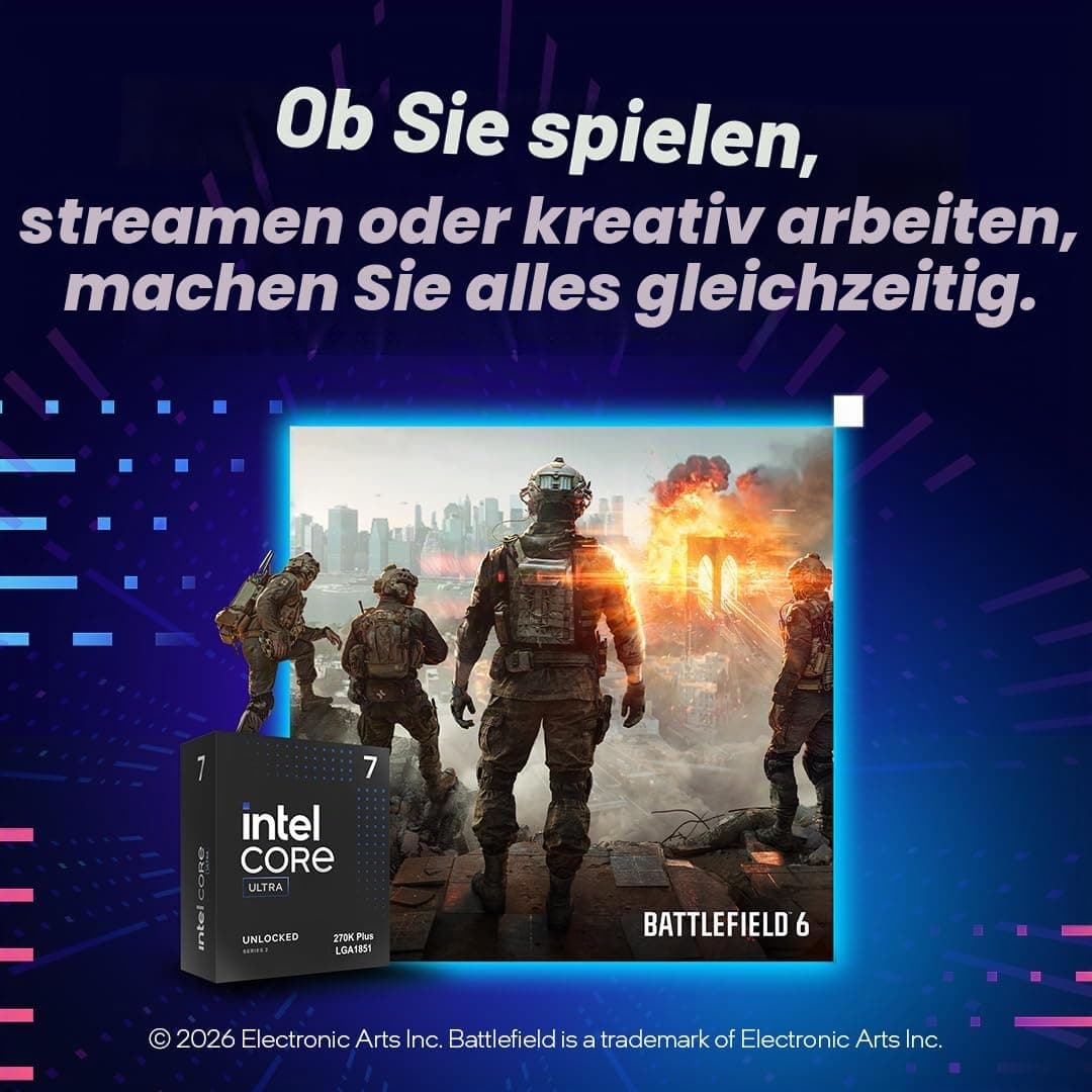 Intel® Core™ Ultra 5 Prozessor 250KF Plus 18 Kerne (6 P-Kerne + 12 E-Kerne) bis zu 5,3 GHz Bild 8