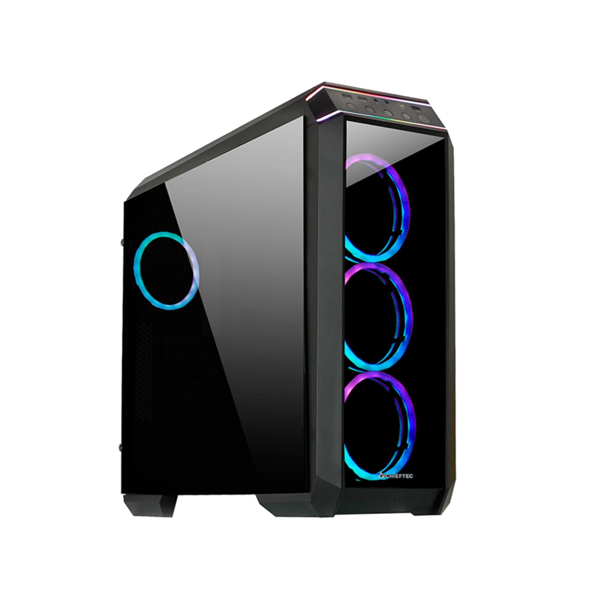 Chieftec Stallion II (schwarz, Tempered Glass) Bild 2