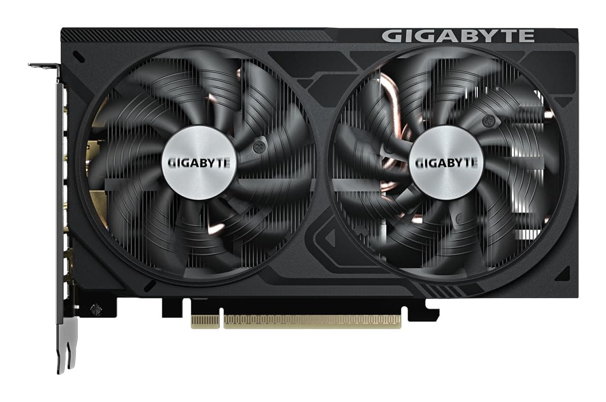 Gigabyte GeForce RTX 5050 WINDFORCE OC V2 8G Grafikkarte - 8GB GDDR6, 128bit, PCI-E 5.0, 2572MHz Kerntakt, 2 x DP, 2 x HDMI, NVIDIA DLSS 4, GV-N5050WF2OCV2-8GD Bild 3