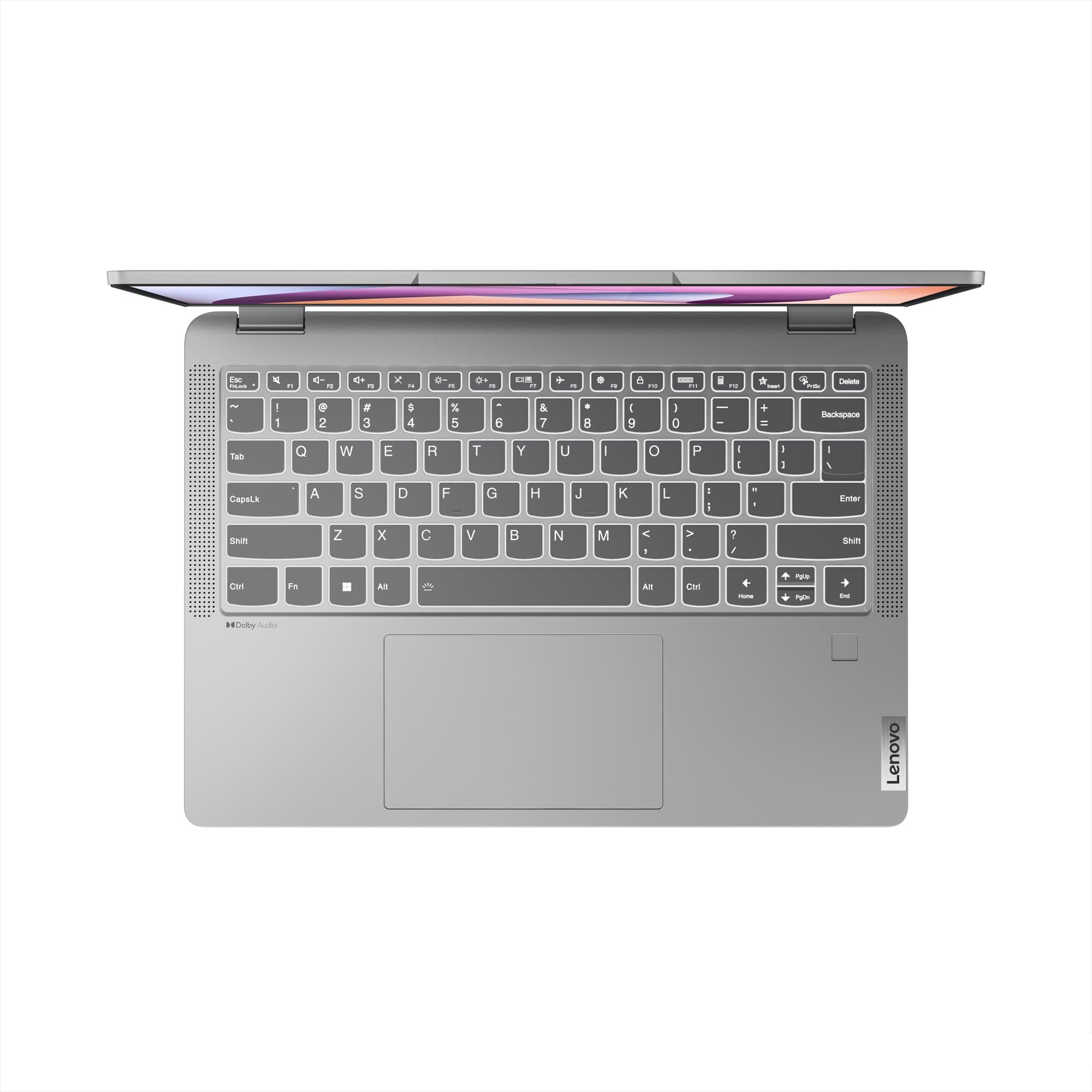 Lenovo IdeaPad Flex Convertible 5 Laptop | 14" WUXGA Display | AMD Ryzen 7 7730U | 16GB RAM | 512GB SSD | AMD Radeon Grafik | Windows 11 Home | QWERTZ | grau | 3 Monate Premium Care Bild 3