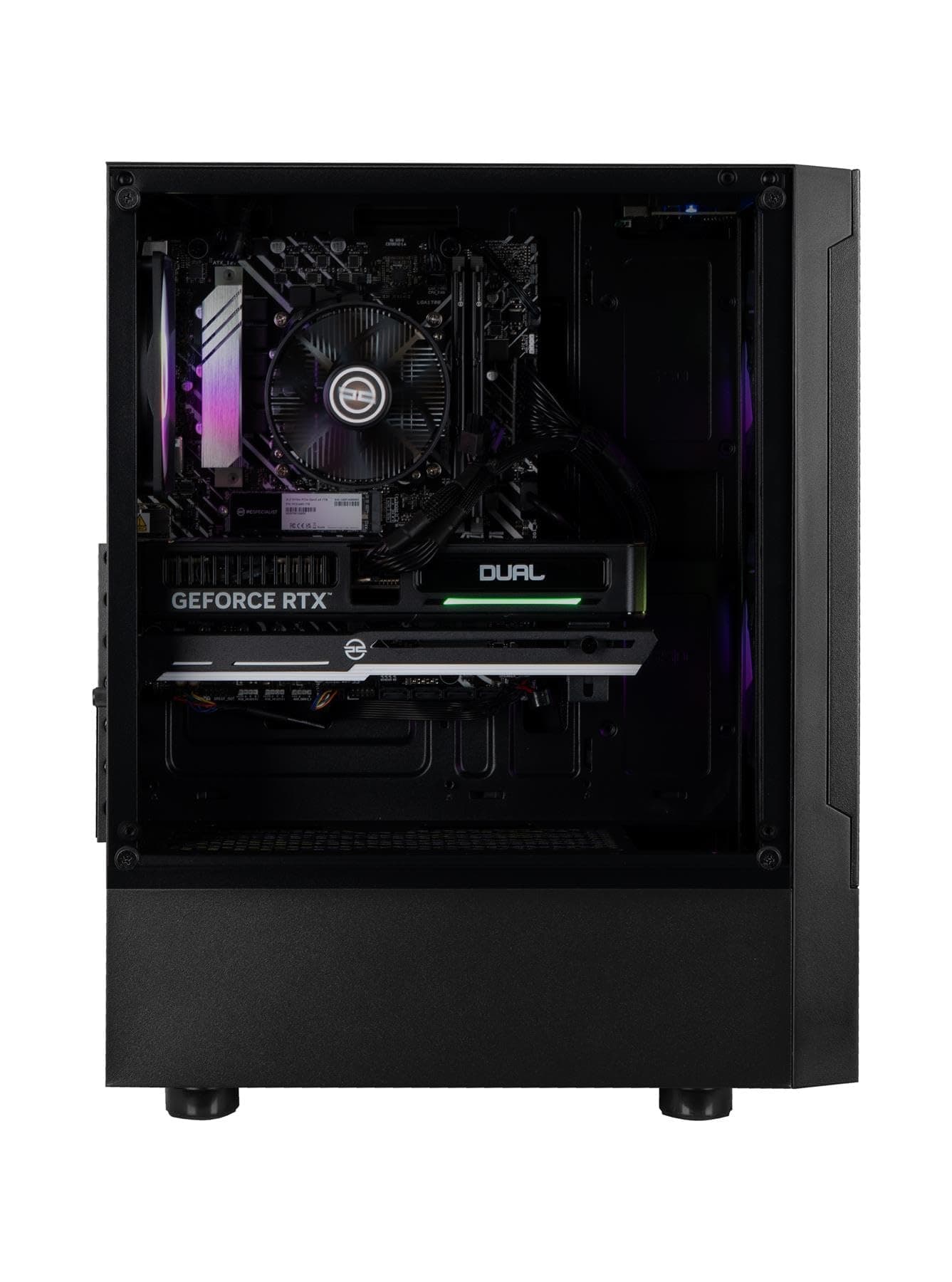 PCSpecialist Prism Gaming PC - Intel Core i5-12400F 2.50 GHz 6-Core, 16 GB RAM, 8 GB GEFORCE RTX 5060, 1TB M.2 SSD, Windows 11 i5 12400F 5060 Bild 3