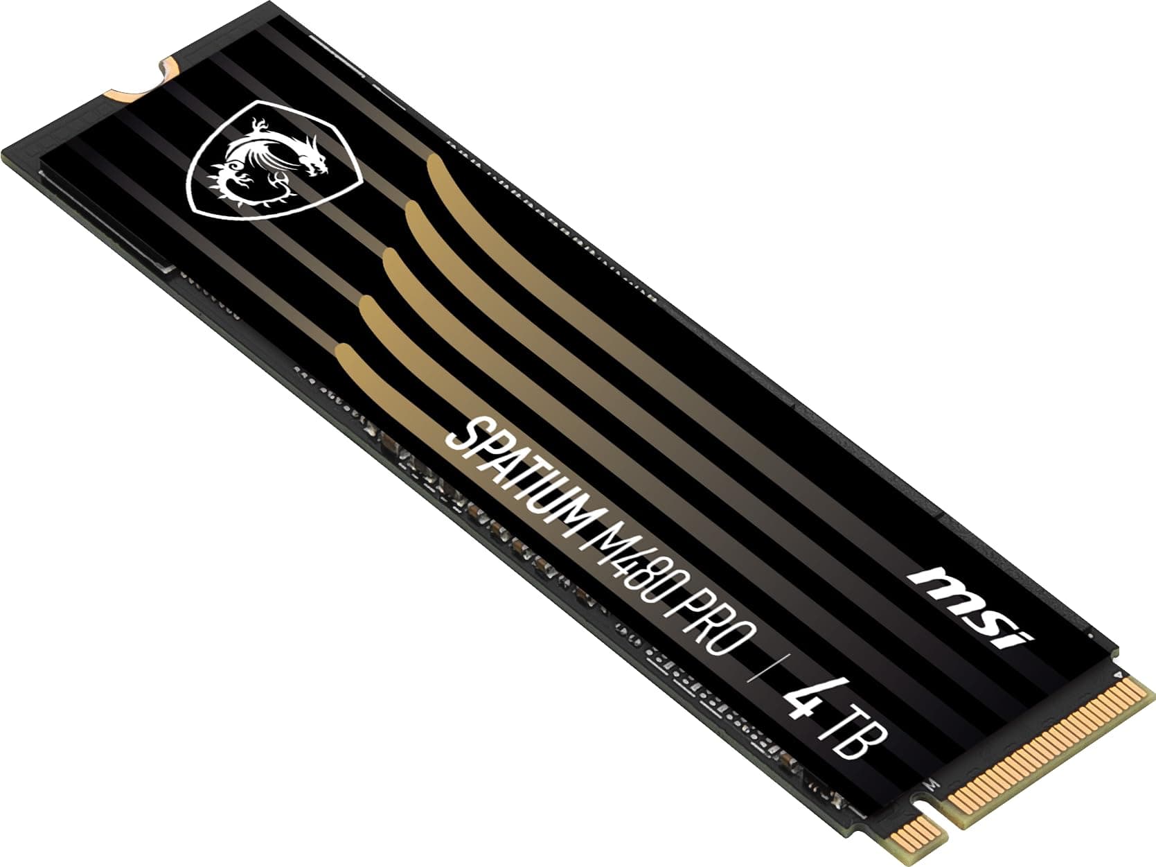 MSI SPATIUM M480 PRO PCIe 4.0 NVMe M.2 4TB interne SSD PCIe Gen4 NVMe (SPATIUM M480 PRO PCIe 4.0 NVMe M.2 4TB) Bild 7