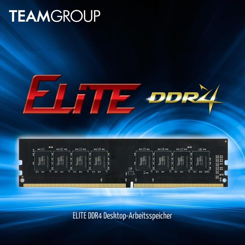 TEAMGROUP Elite TED432G3200C2201 DDR4 32GB Single (1 x 32GB) 3200MHz (PC4-25600) CL22 Unbuffered Non-ECC 1,2V UDIMM 288-Pin PC Computer Desktop Memory Module RAM Upgrade - TED432G3200C201 Bild 8