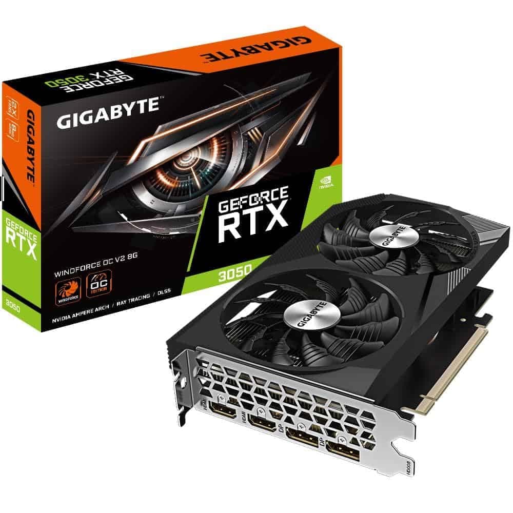 Gigabyte GeForce RTX 3050 Windforce OC V2 8G 8GB GDDR6 - GV-N3050WF2OCV2-8GD Bild 7